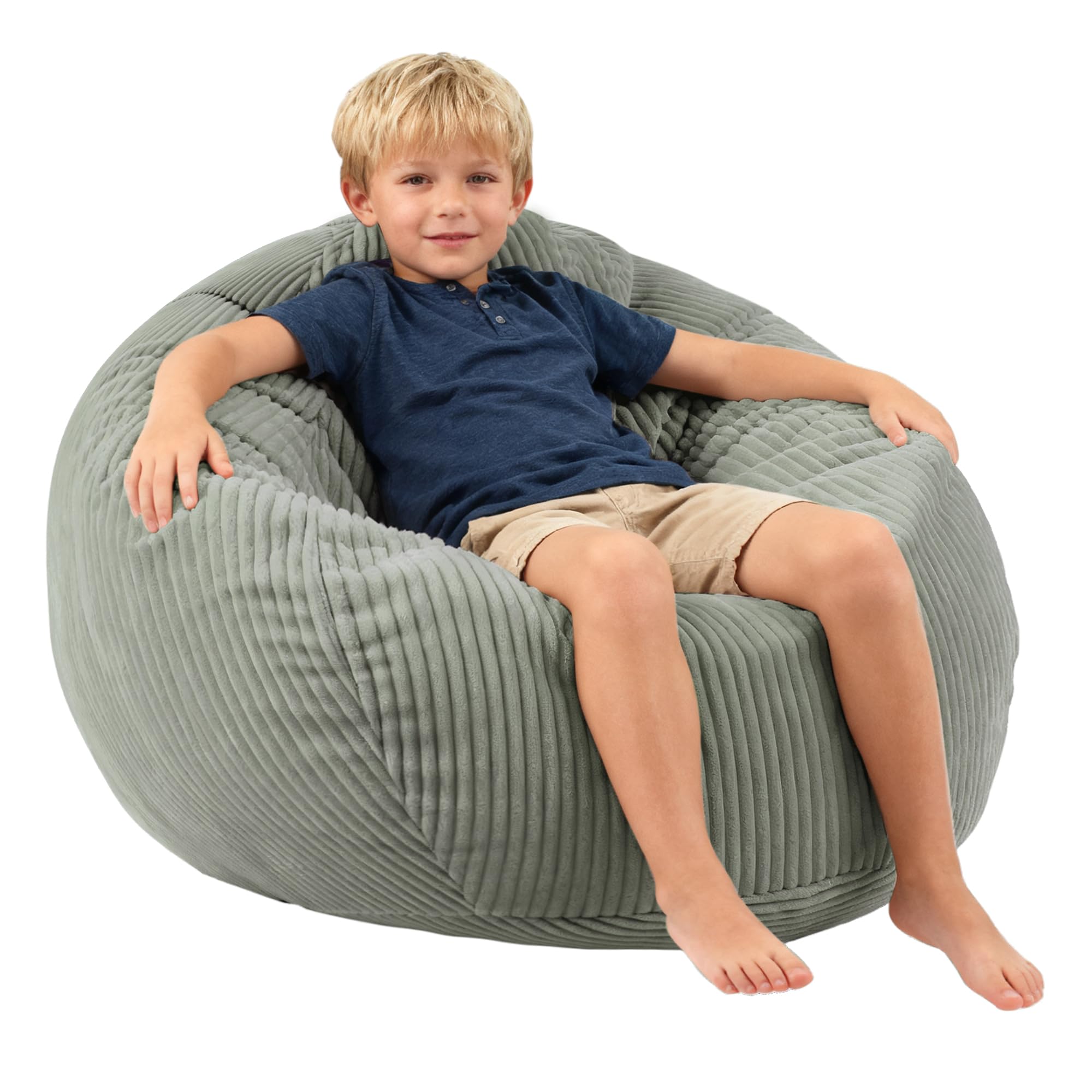 Memory Foam Bean Bag Chair for Kids and Teens