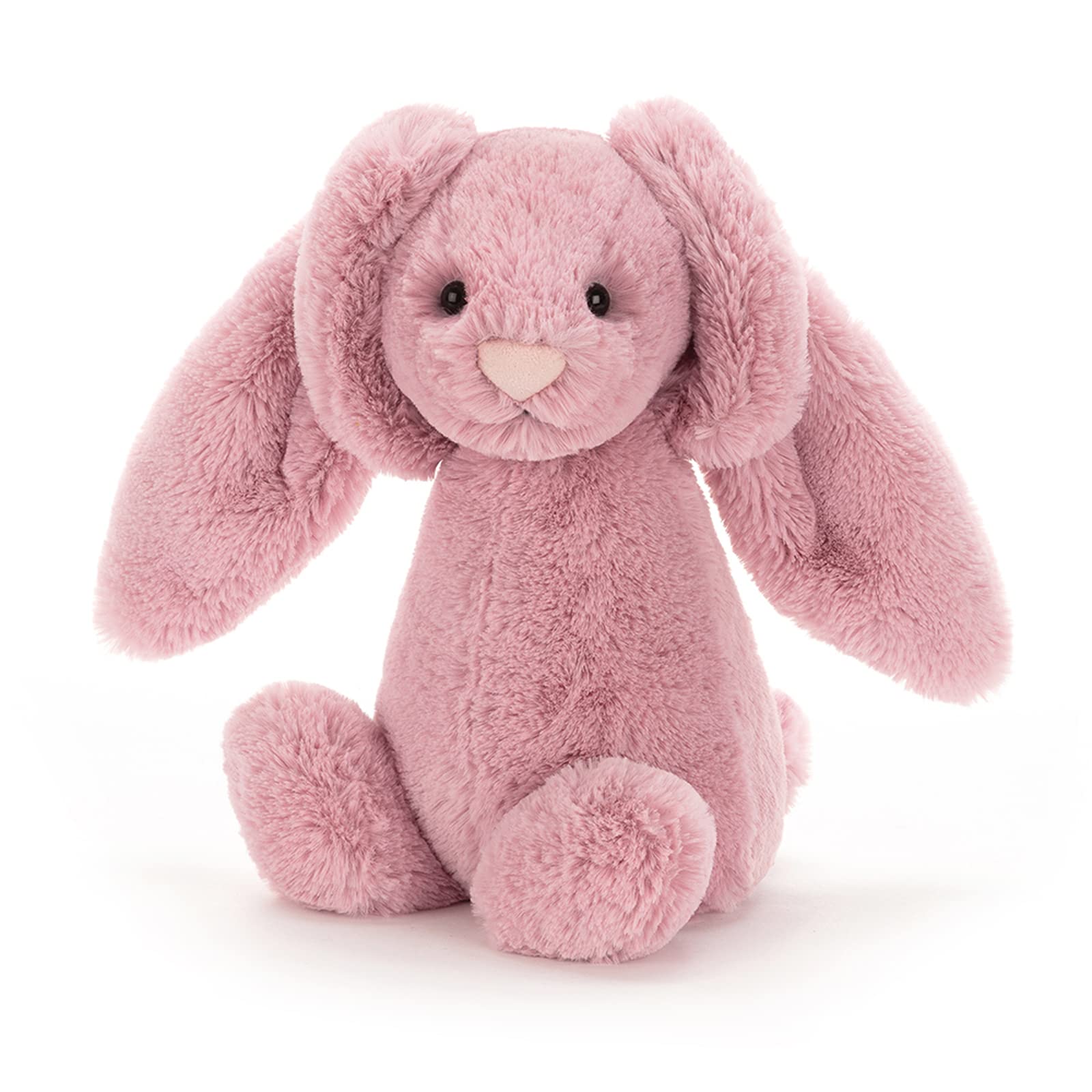 Bashful Tulip Pink Bunny Stuffed Animal, Medium 12 inches - Rabbit and Bunny Plush Toy