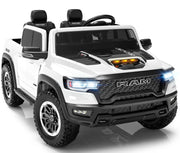 2 Seater Electric Car for Kids, Licensed RAM 1500 RHO 24V Ride on Truck w/Remote Control