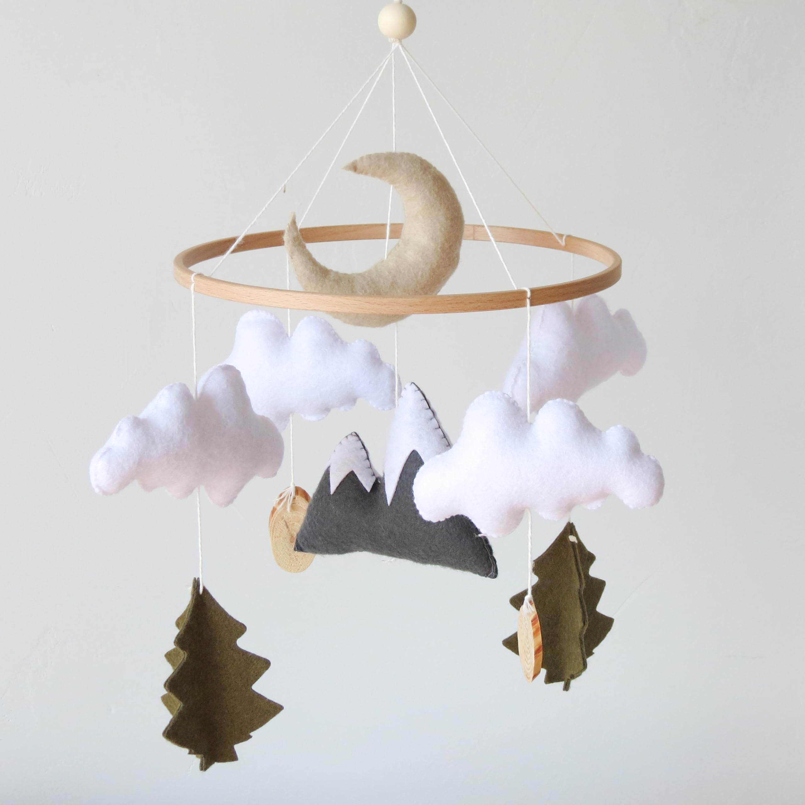 Woodland Mobile for Crib Forest Baby Mobile for Crib Woodland Crib Mobile for Boys