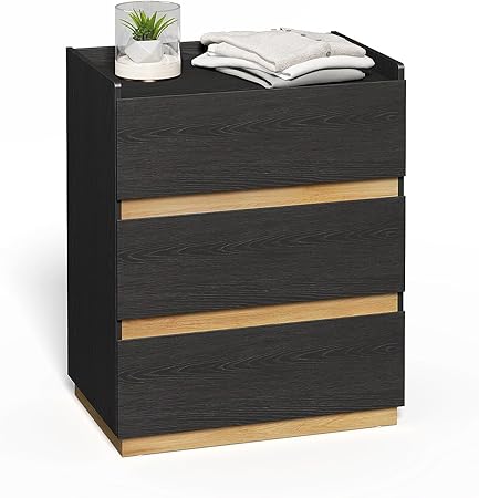 Large Modern Nightstand White Bedside Table