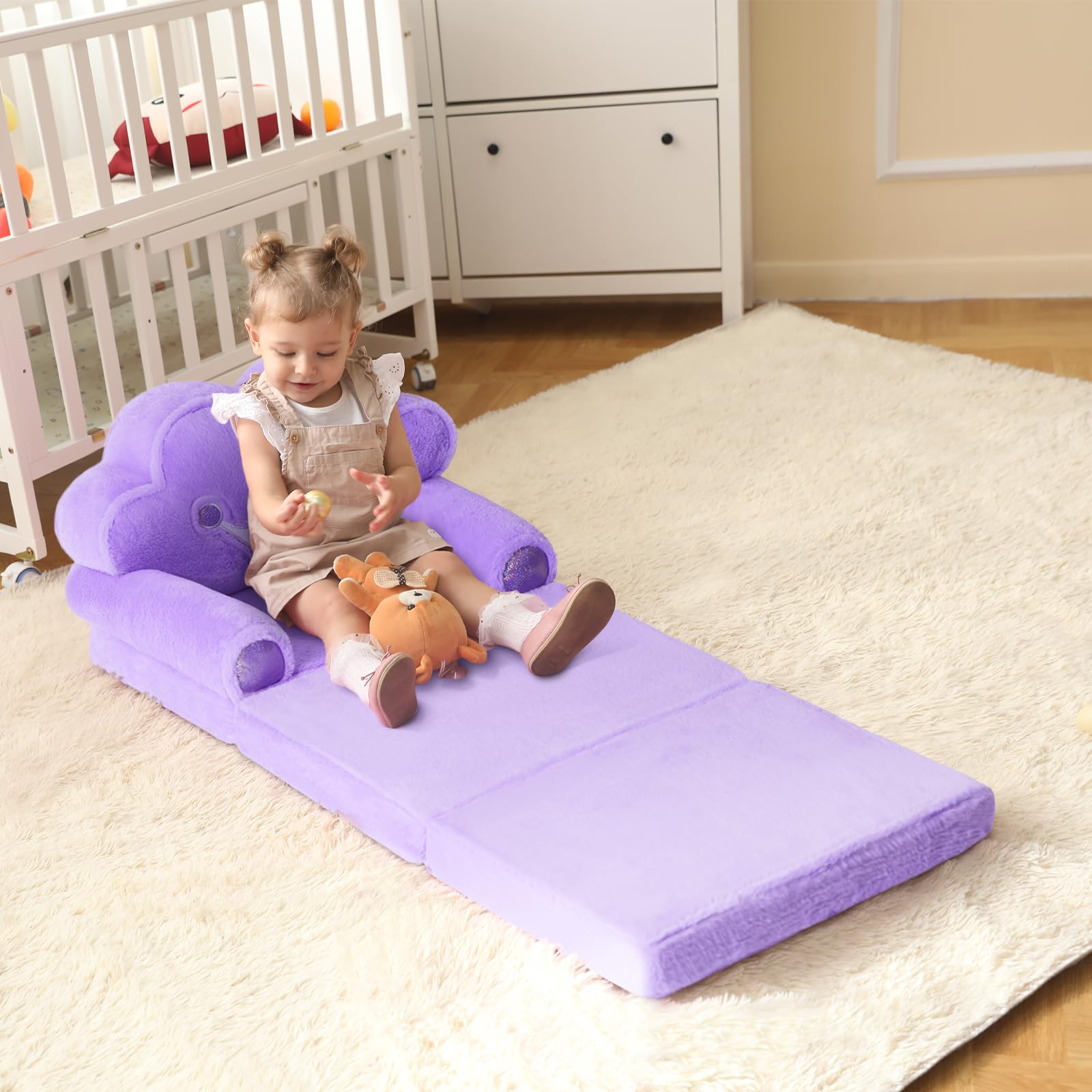 Chair Comfy，Foldable Princess Couch