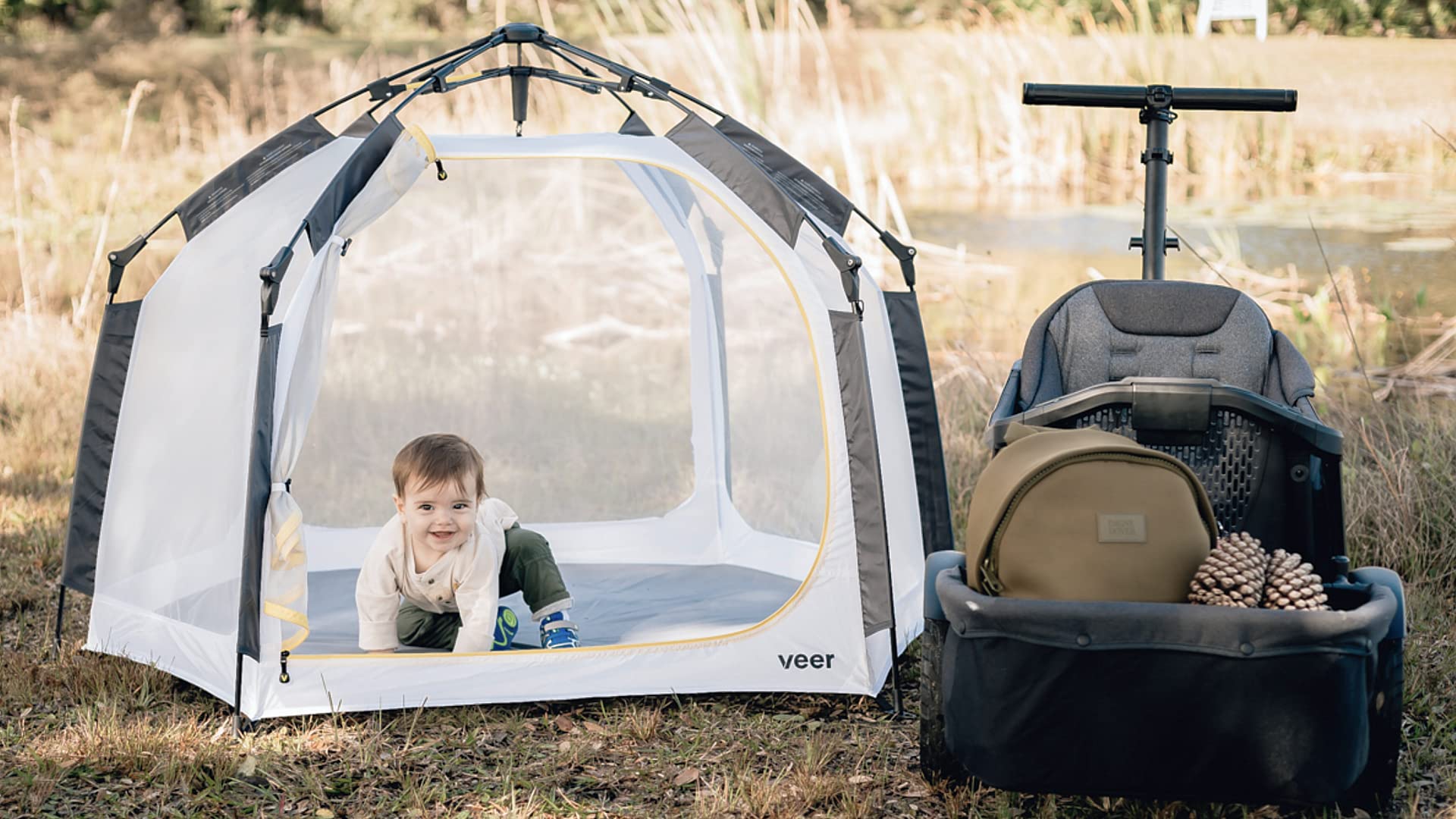 Basecamp | JPMA Certified Portable Pop Up Play Yard/Play Pen for Babies, Toddlers