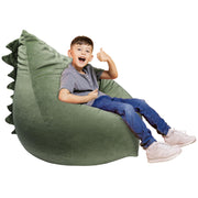 Bean Bag Chair Stuffed Animal Toy Storage Bag for Kids