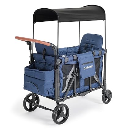 Elite 2 Seater Wagon Stroller for Kids, Foldable Stroller Wagon