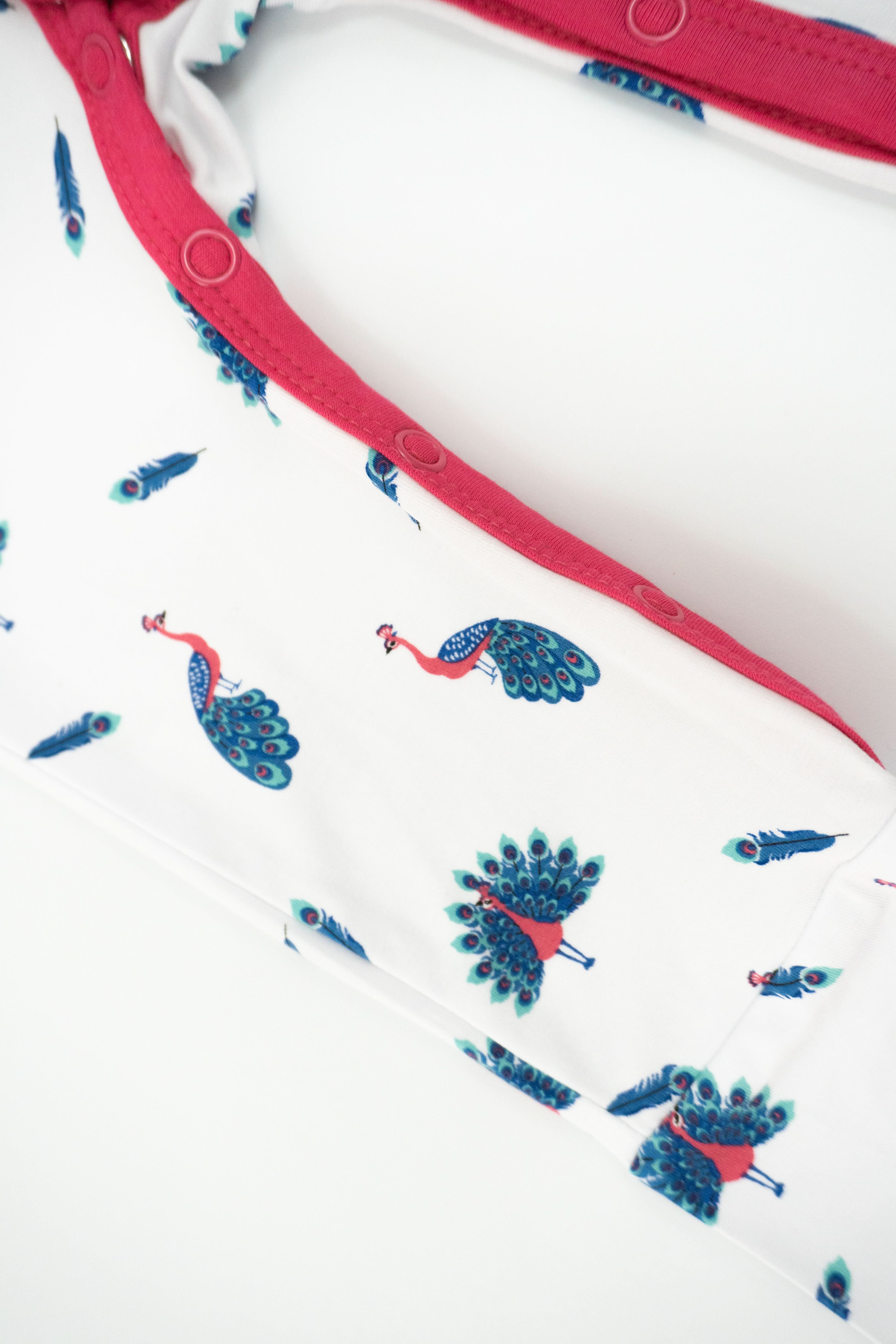 Peacock | Snap Romper