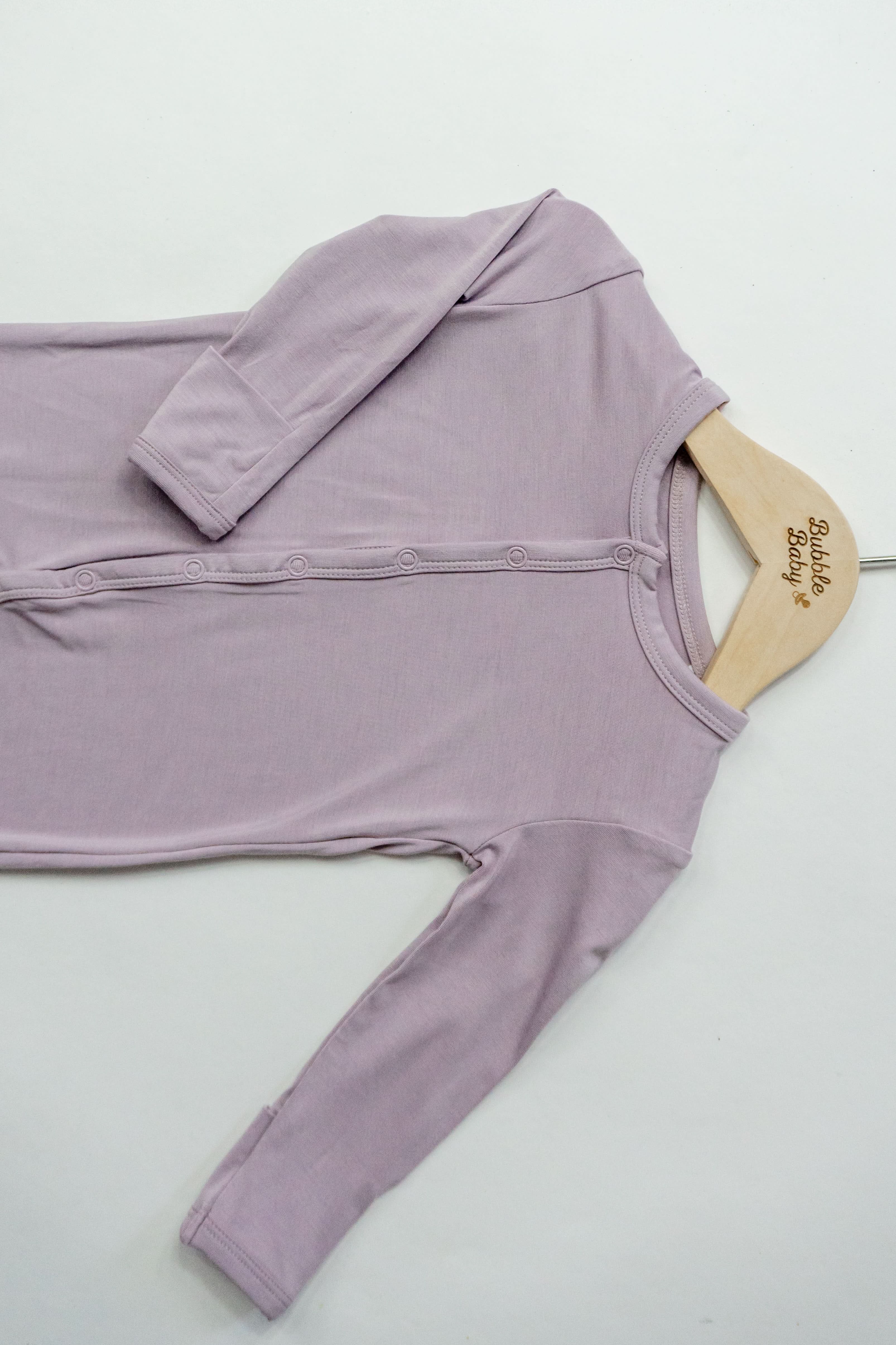 Mauve | Snap Romper