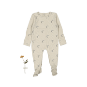 The Printed Romper - Nola Blue