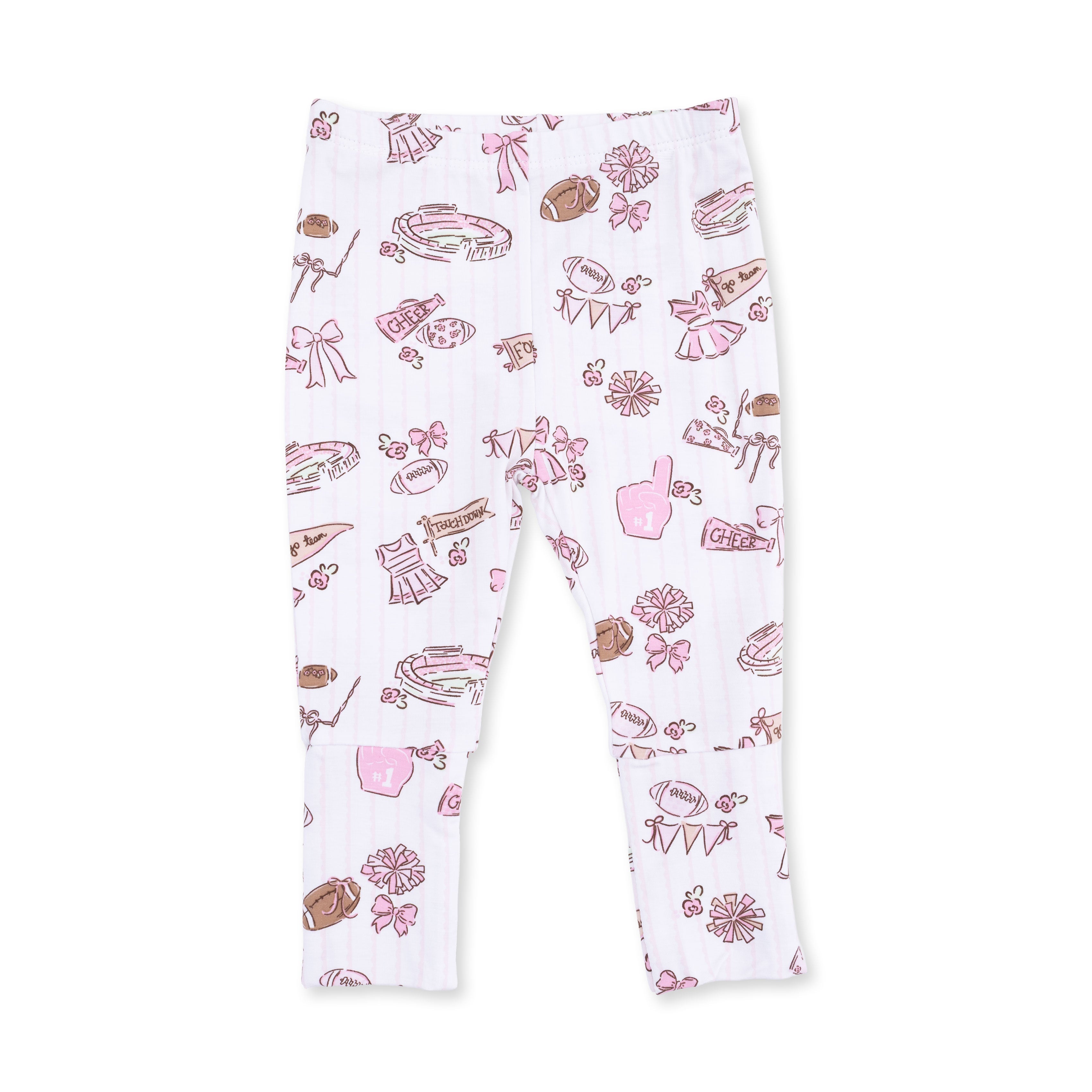 Football Cheer Nursery - Take Me Home Set with Convertible Pant