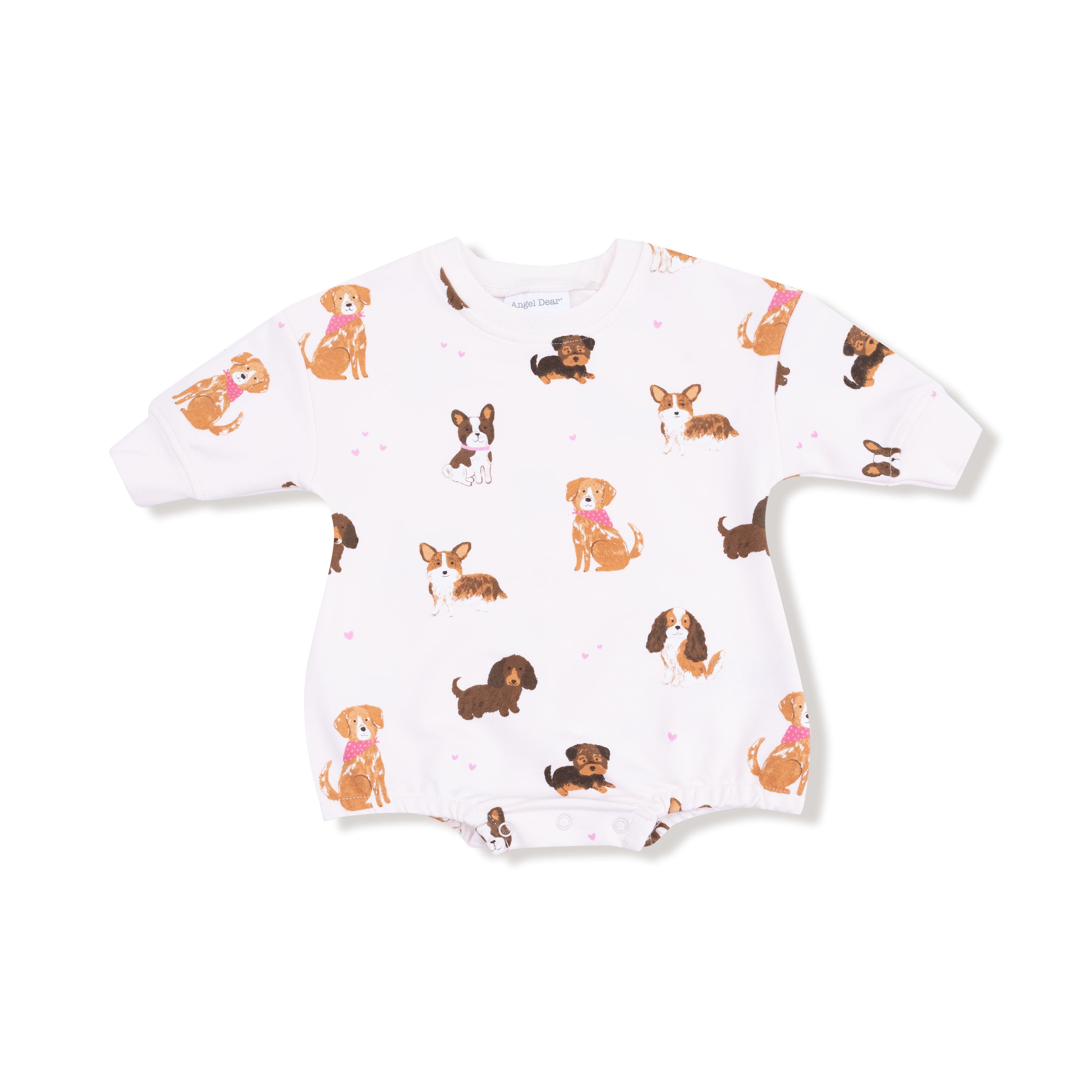 Best Friend Dogs - Pink - Sweatshirt Bubble
