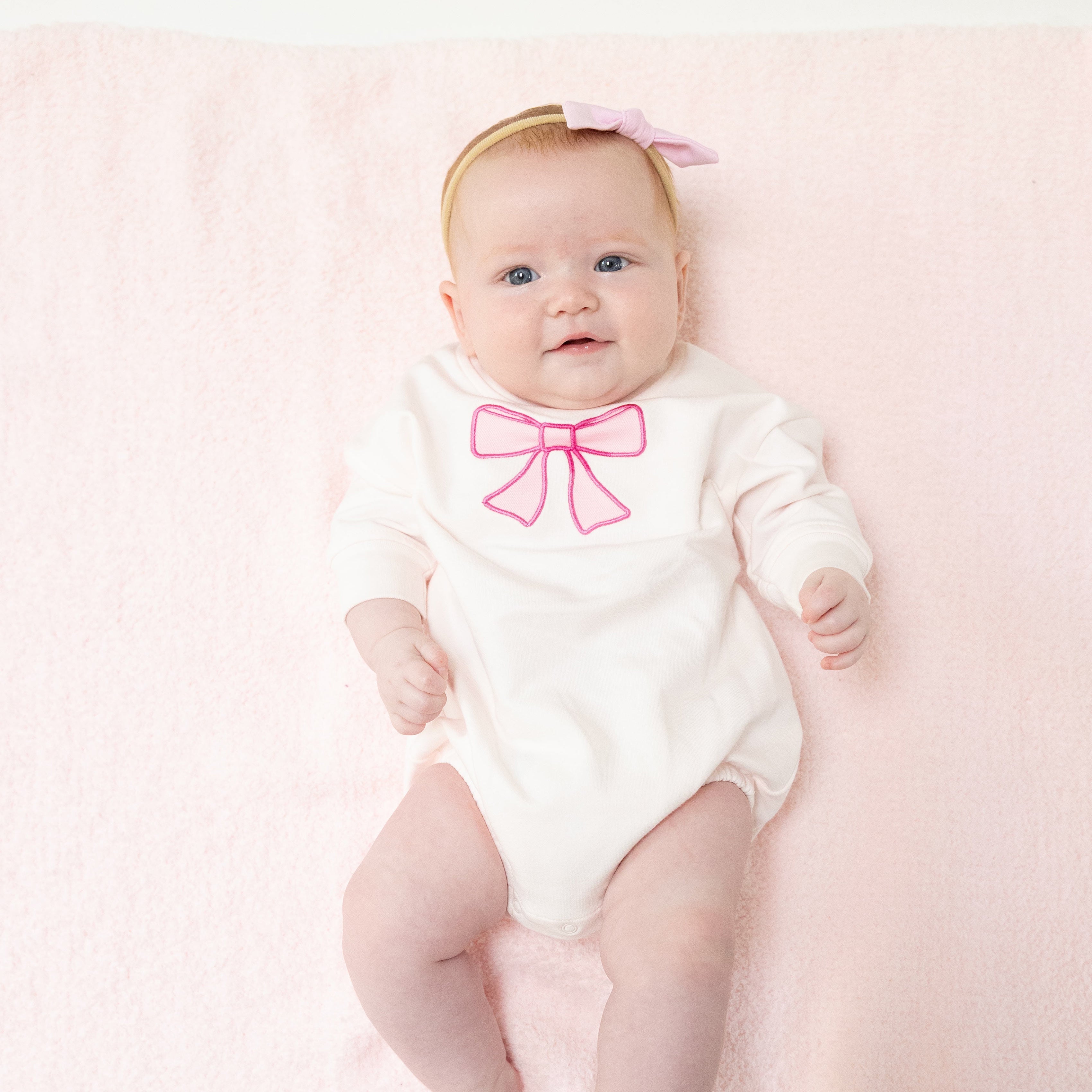 Pretty Bows - Sweatshirt Bubble with Bow Applique