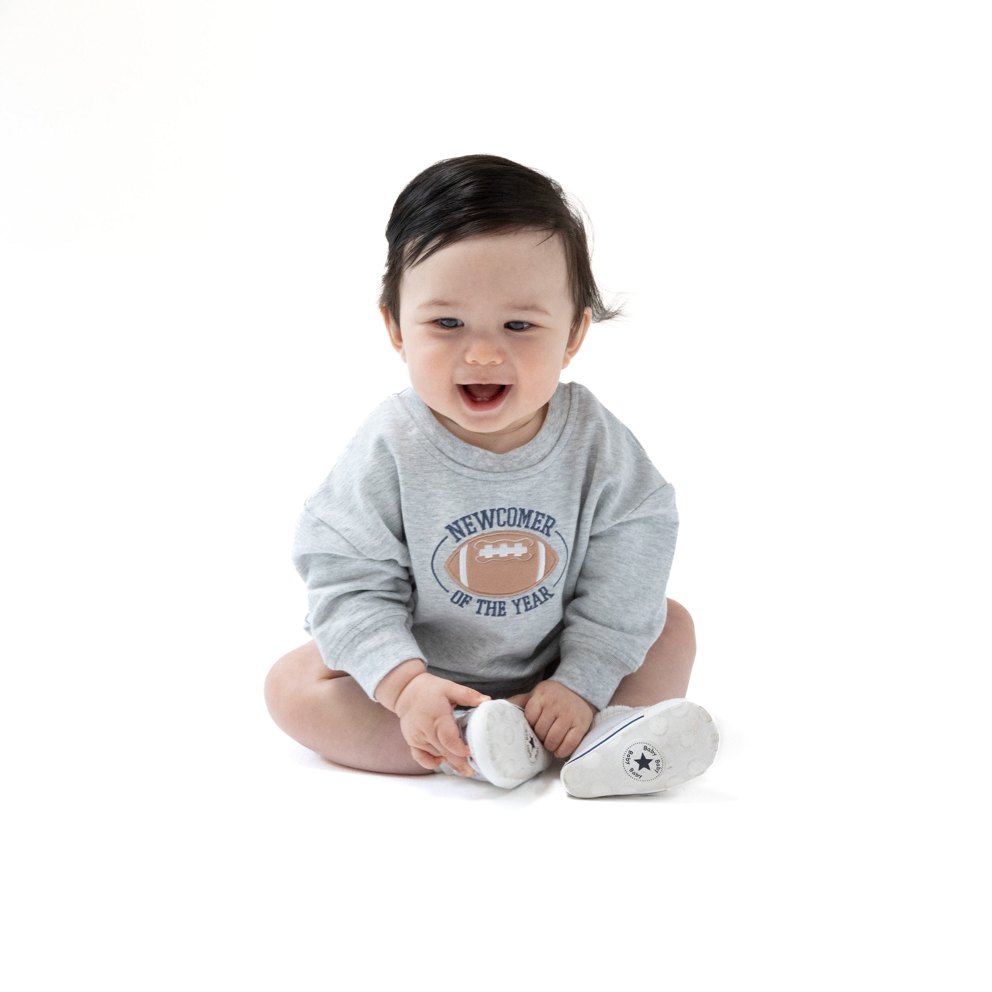 Varsity - Light Grey - Sweatshirt Bubble Newcomer
