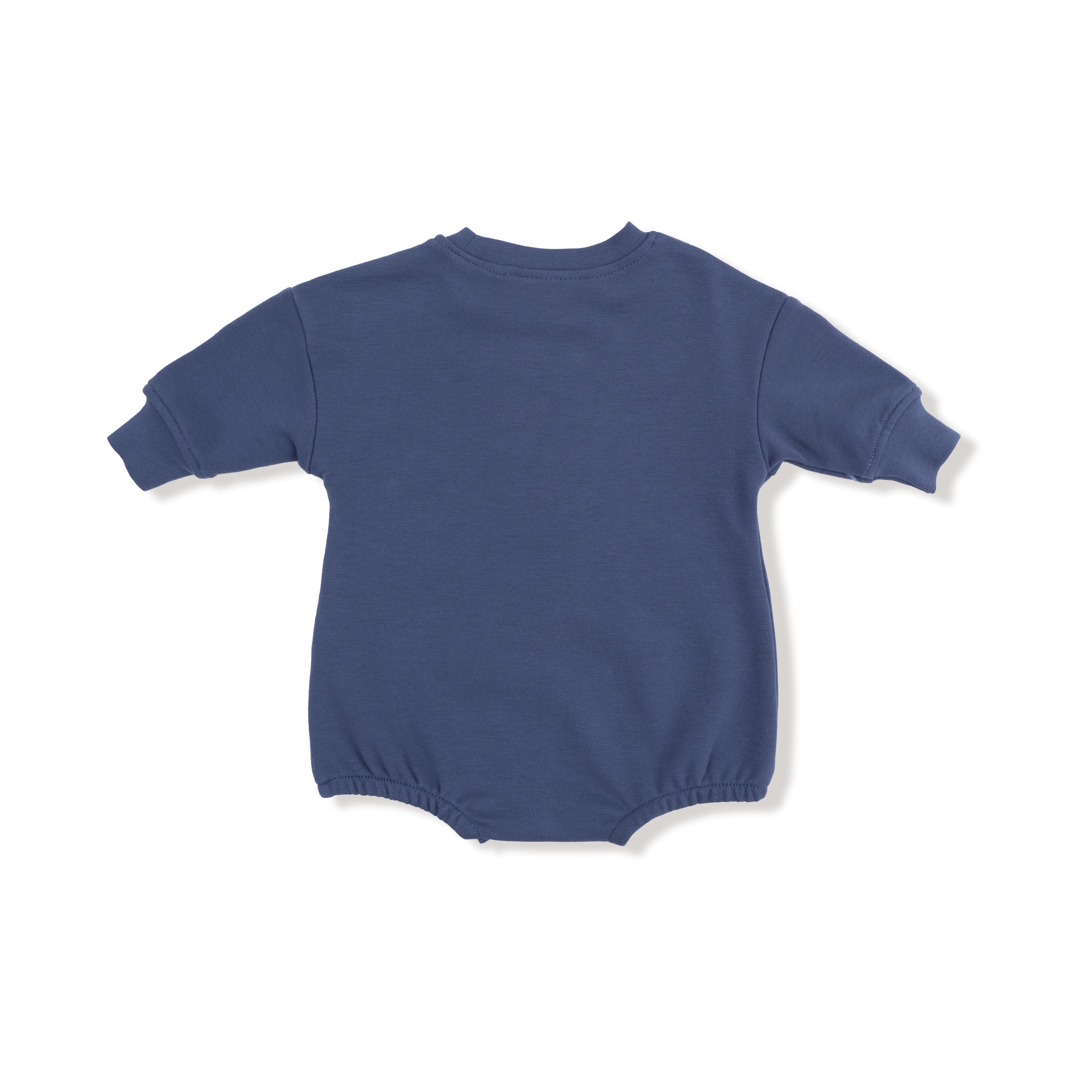 Varsity - Vintage Indigo - Sweatshirt Bubble with #1 Patch