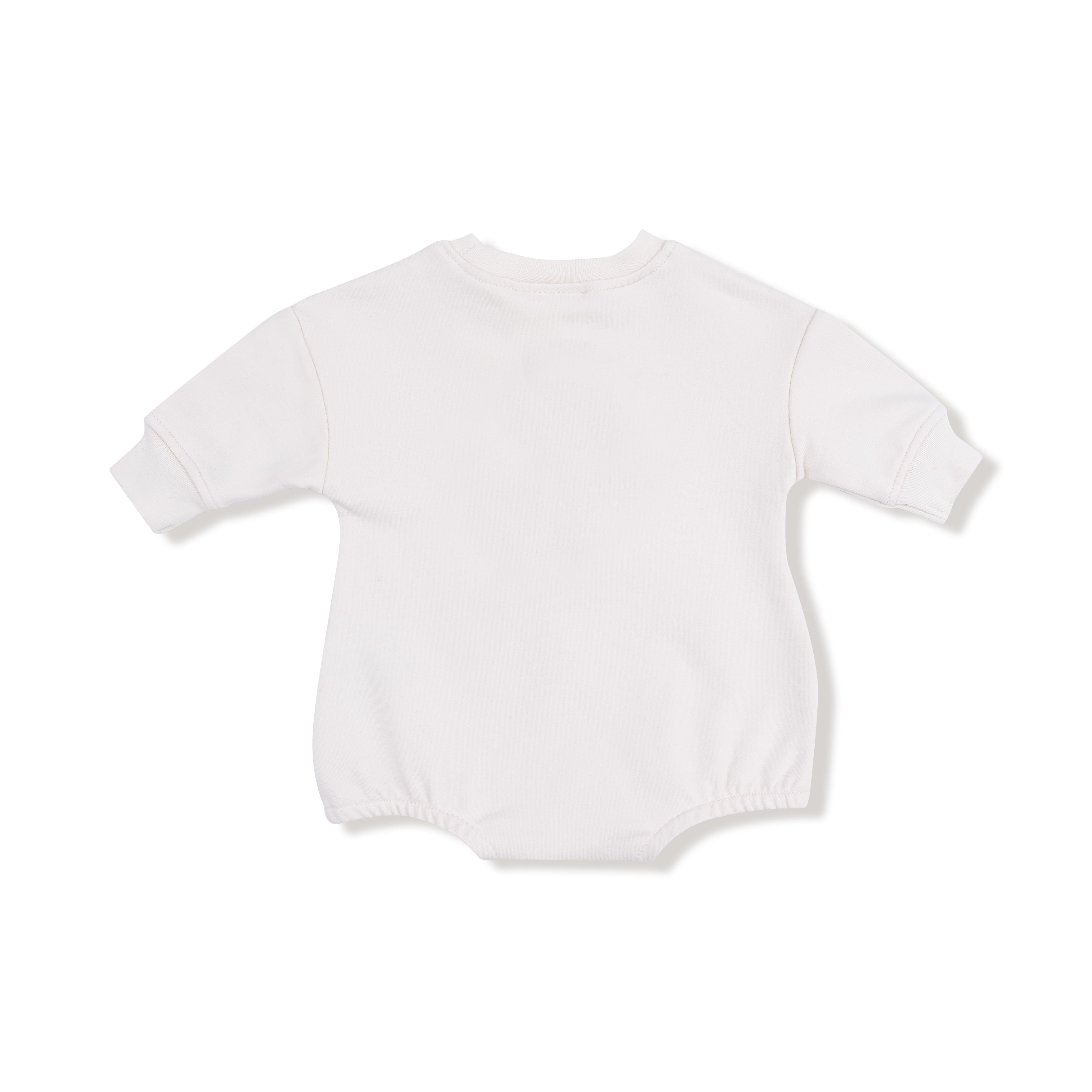 Varsity - Pink - Sweatshirt Bubble with # 1 Patch