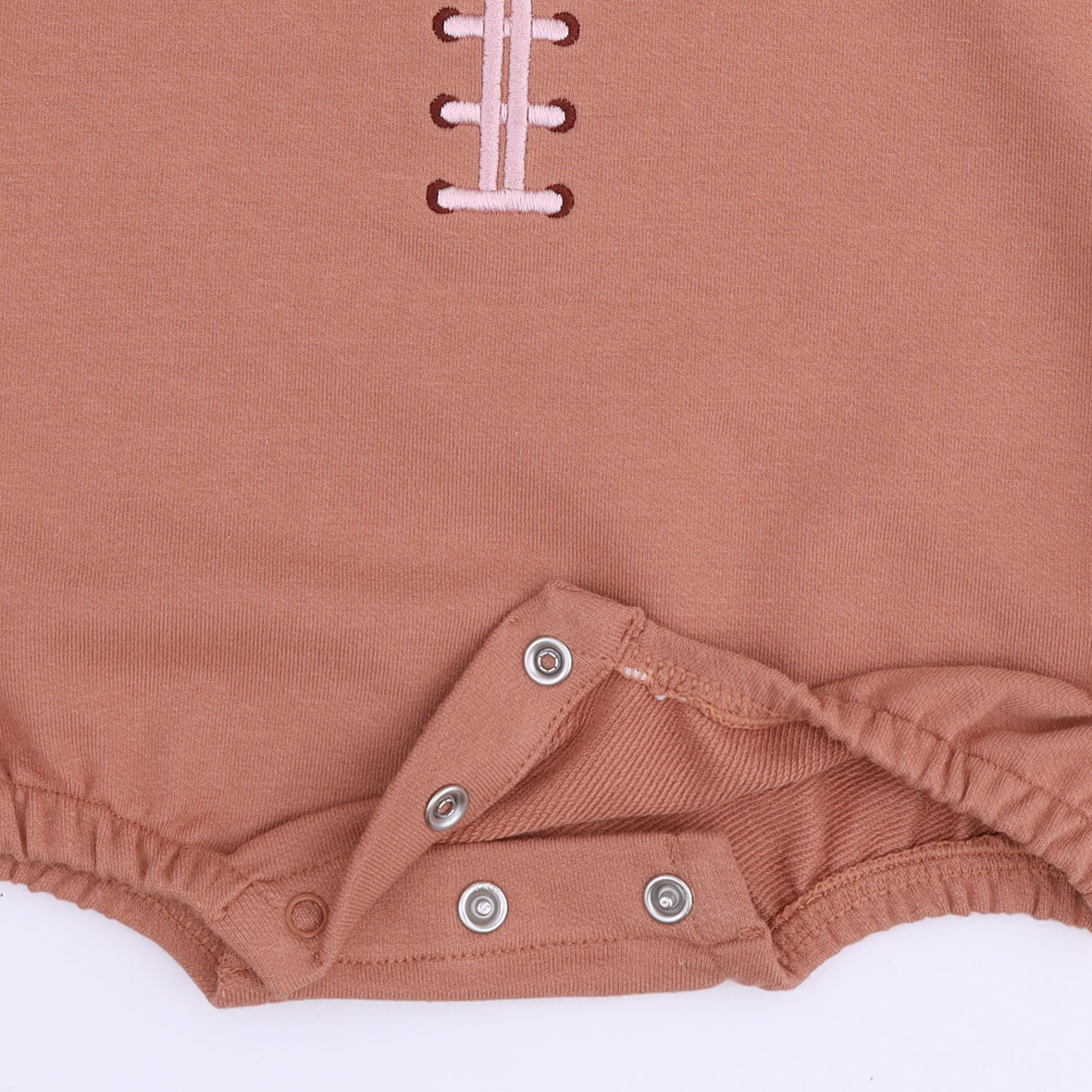 Football Laces - Sweatshirt Bubble with Bow Embroidery