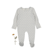 The Printed Romper - Emma Blue