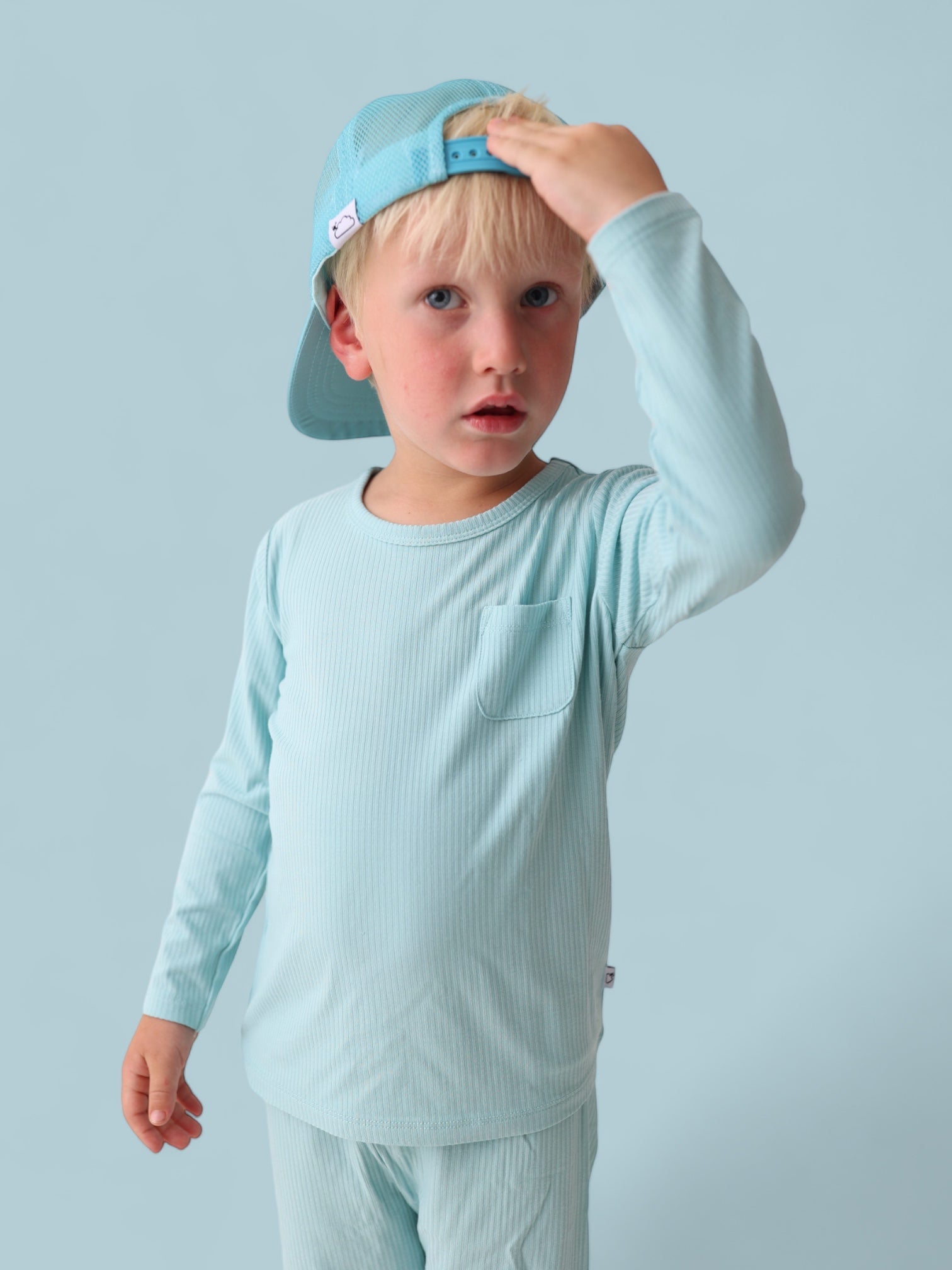 HAZY BLUE DREAM TRUCKER HAT