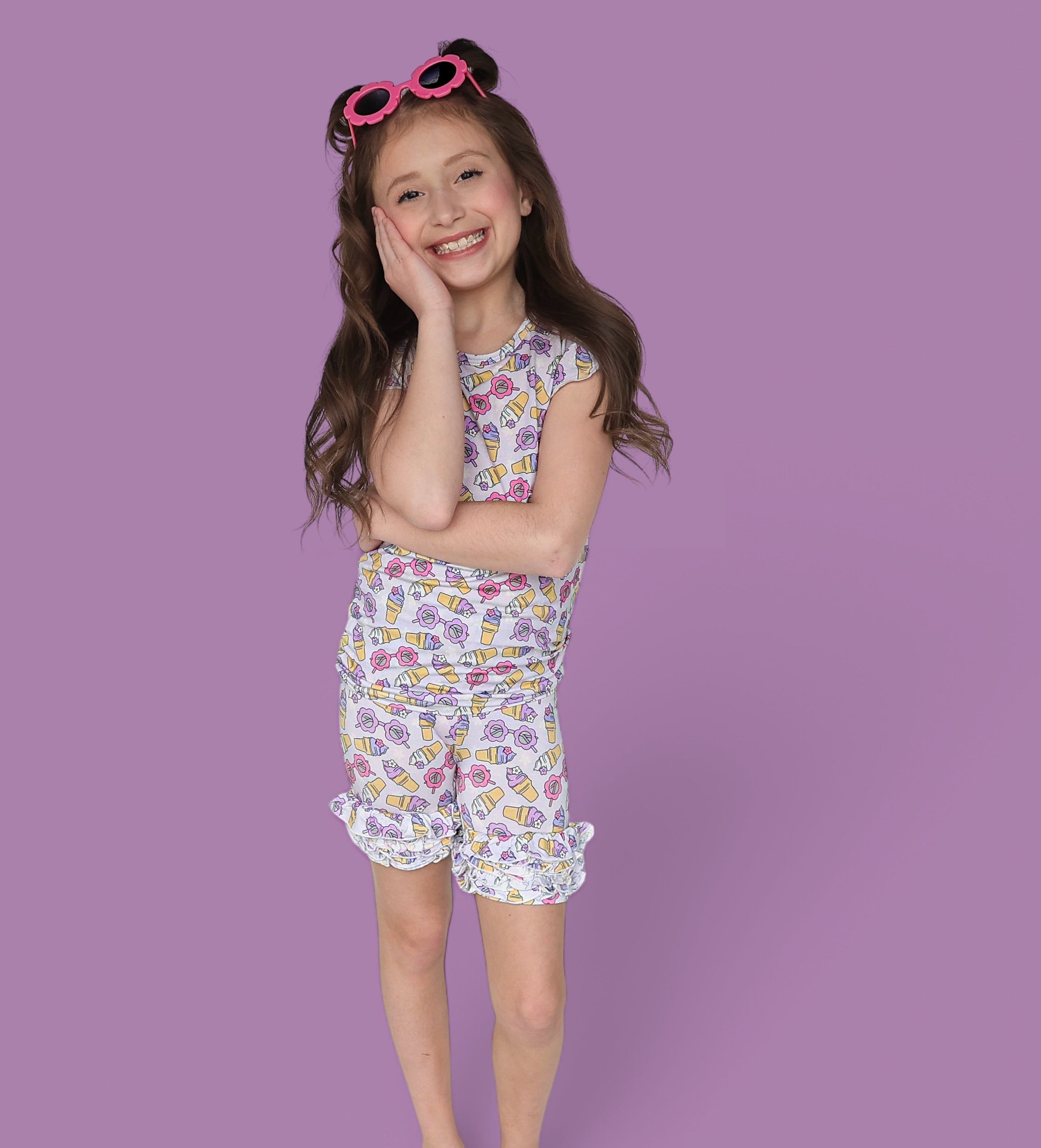 SWEET SUMMER DREAM RUFFLE SHORTS