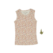 The Printed Tank - Mist Floral