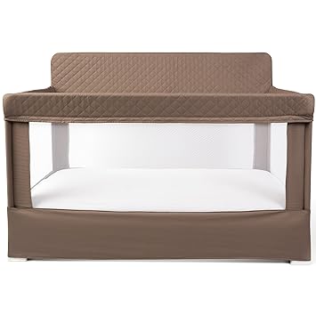 Lunaire Full Size Crib | Breathable Mesh Baby Crib