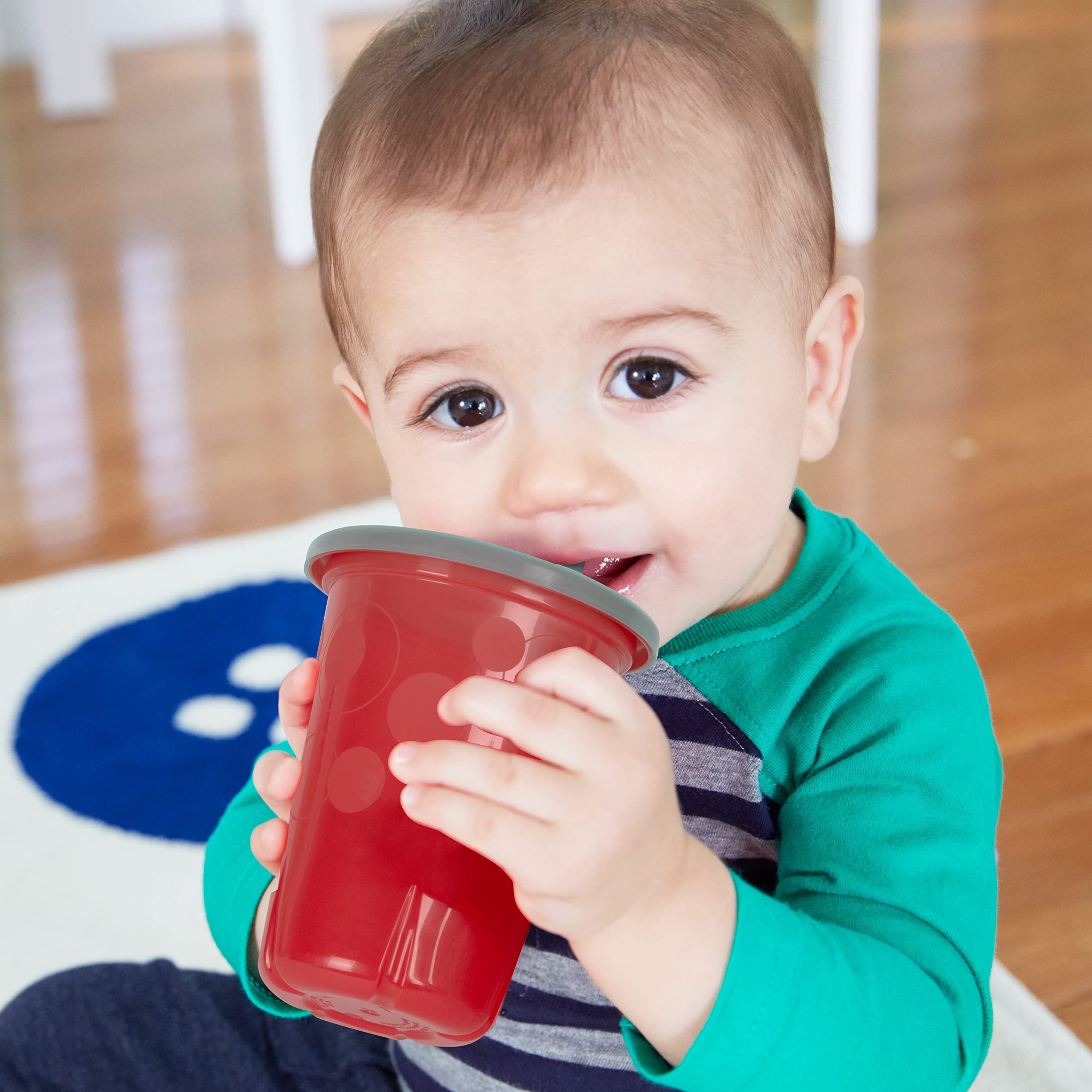 Years Take & Toss Spill Proof Sippy Cups - Rainbow Party Pack
