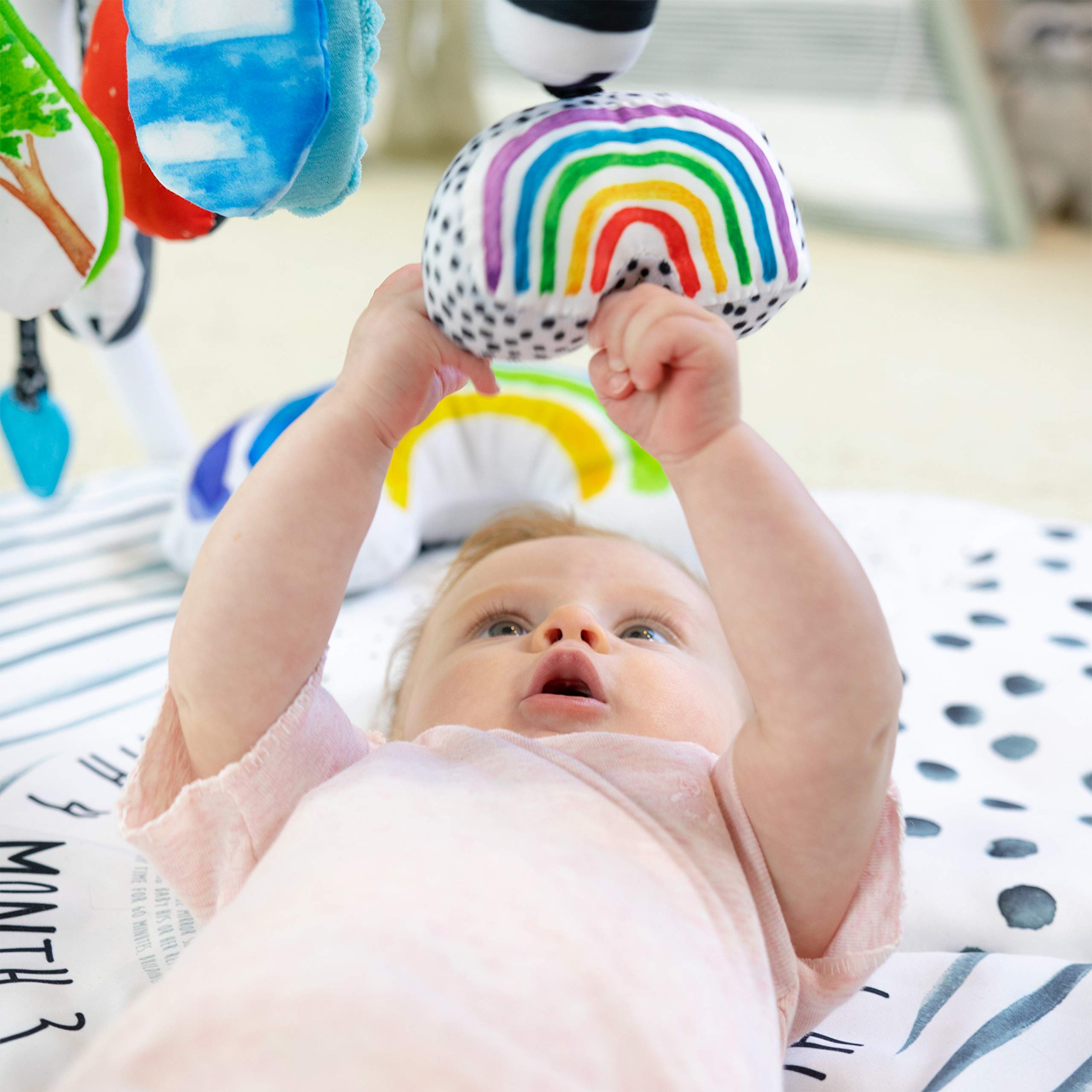 Stages STEM Developmental Play Gym, Sensory Tummy Time Activity Play