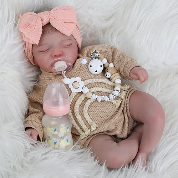 Lifelike Reborn Baby Dolls-20 inch Sleeping Realistic Newborn Baby Dolls