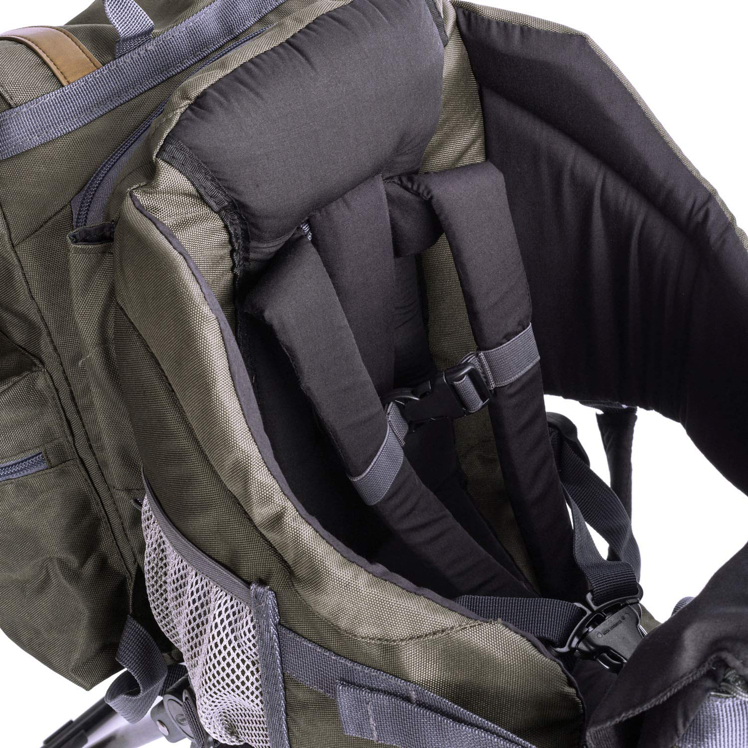 Urban Explorer Child Carrier Hiking Baby Backpack, Olive Green