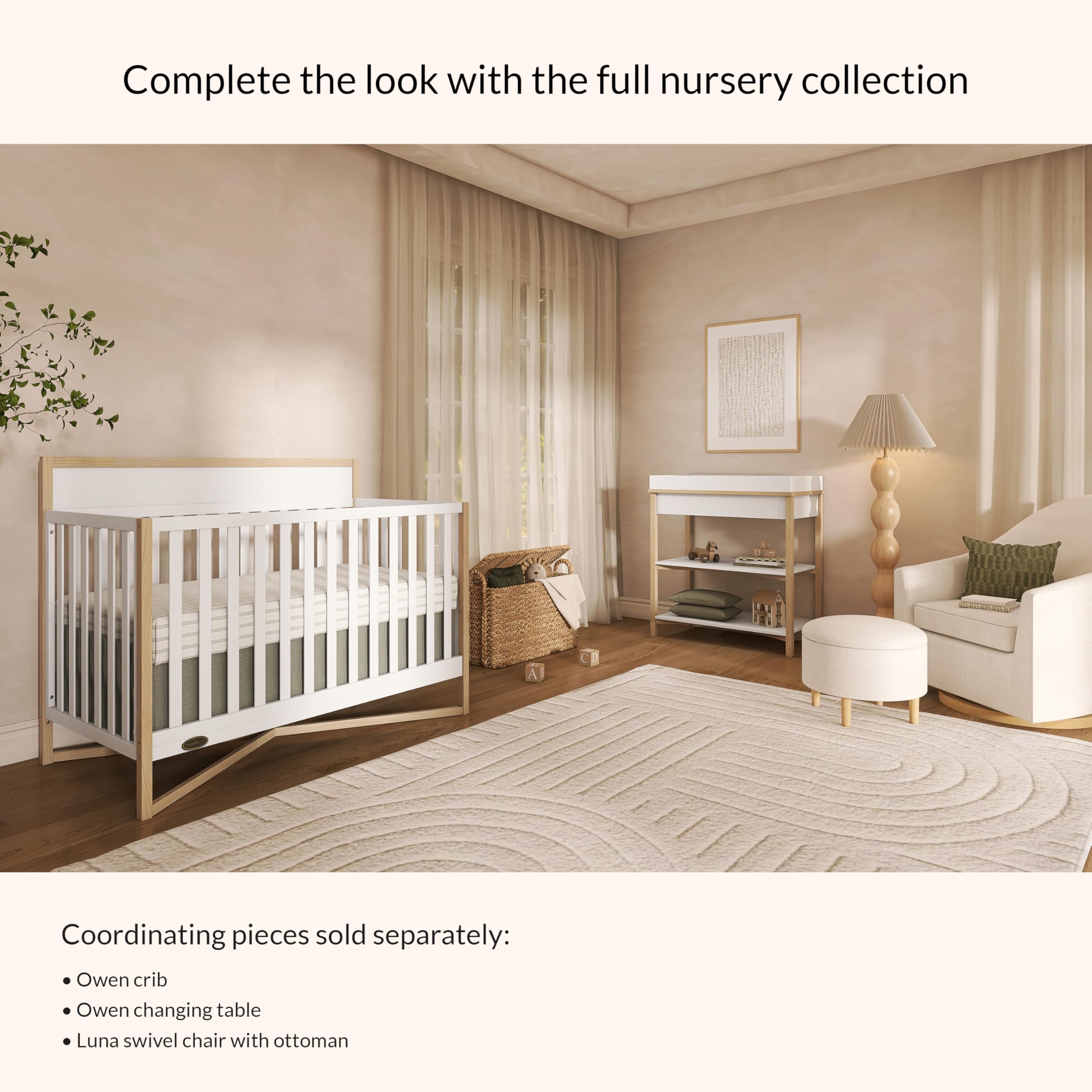 Baby Changing Table with Storage Drawer and Shelves