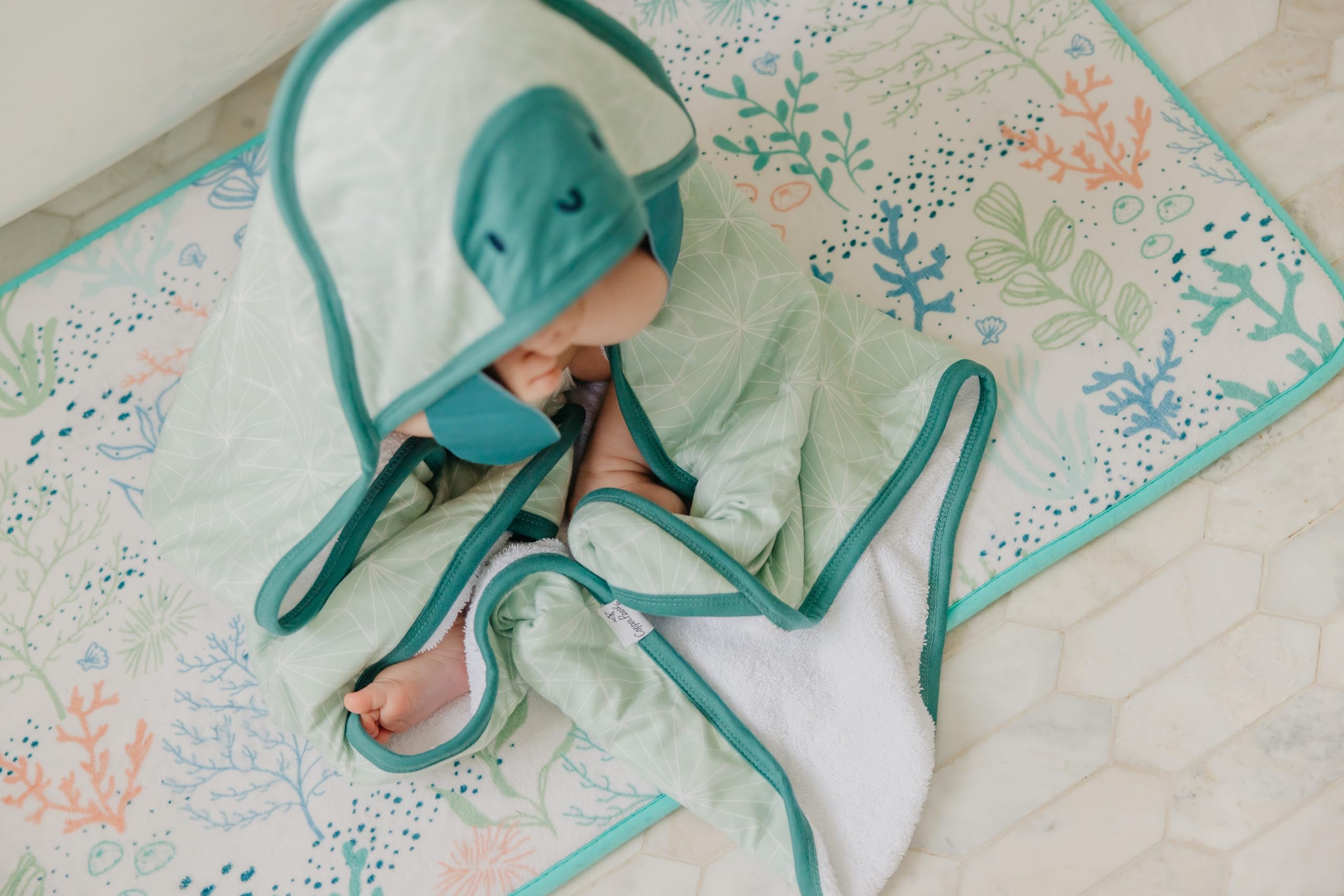 Pearl Hooded Bath Towels Premium Knit/Terry Cloth Baby Towels