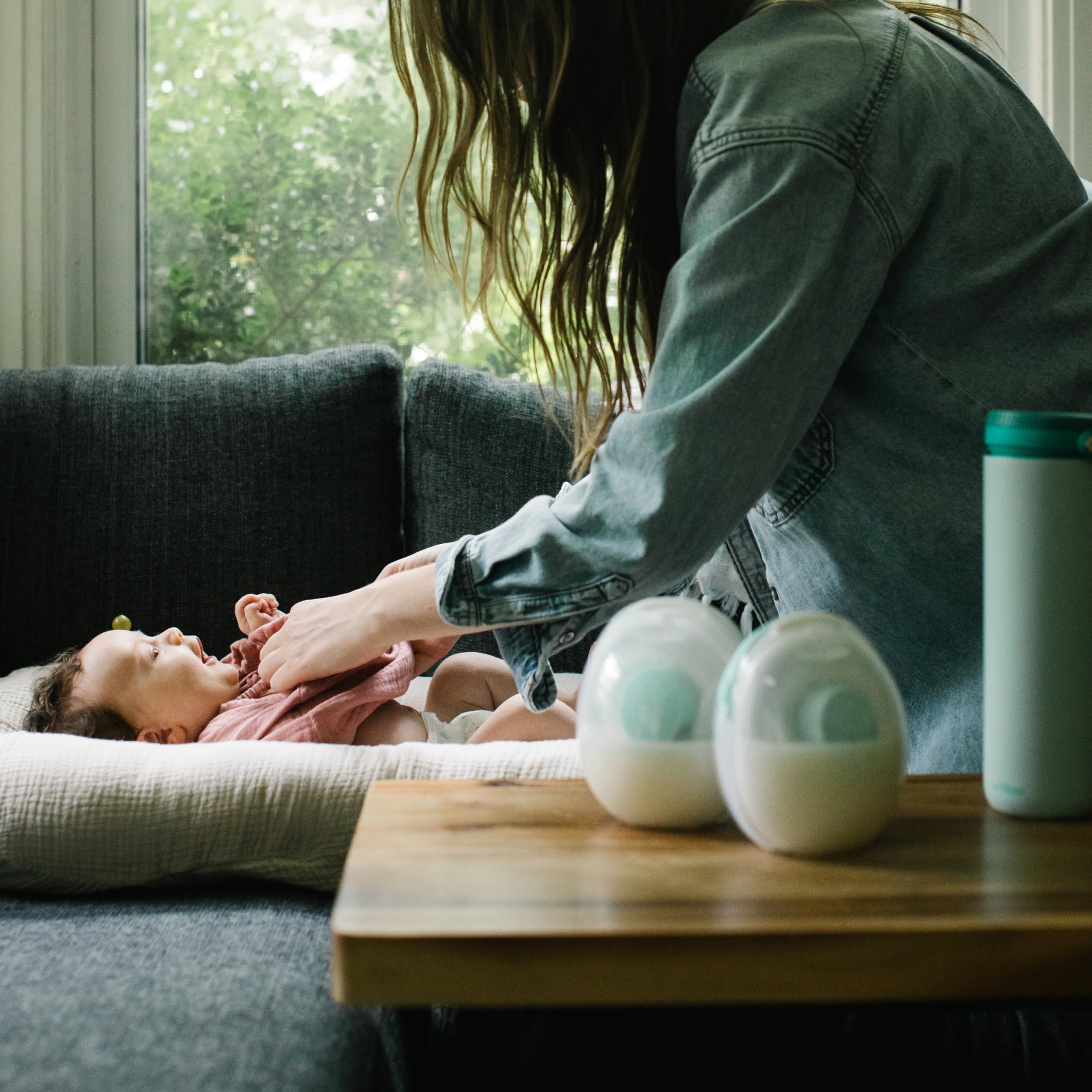 Go Hands Free Breast Pump with 19mm Flange Insert
