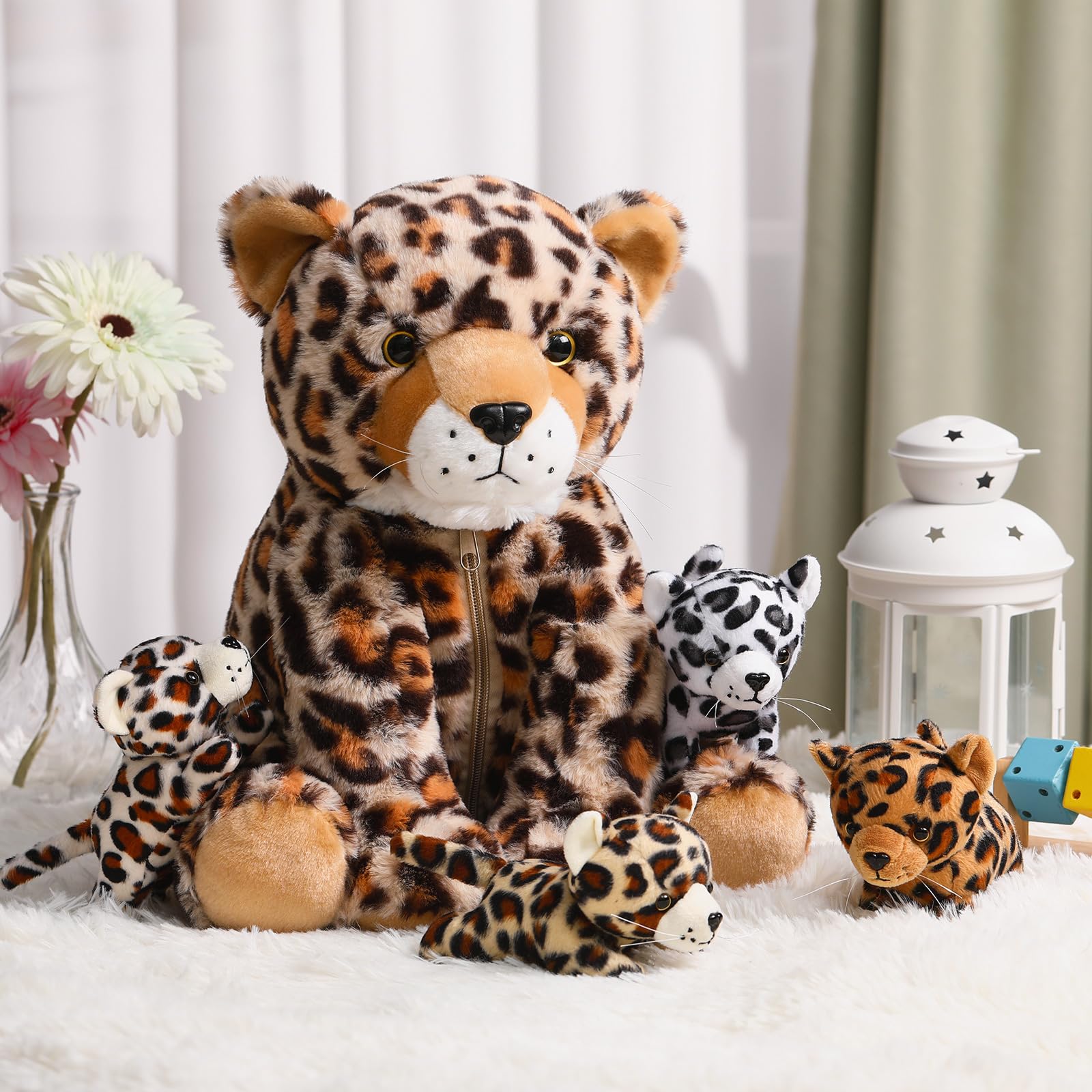Cheetah Stuffed Animals for Kids Large Mommy Cheetah Plush