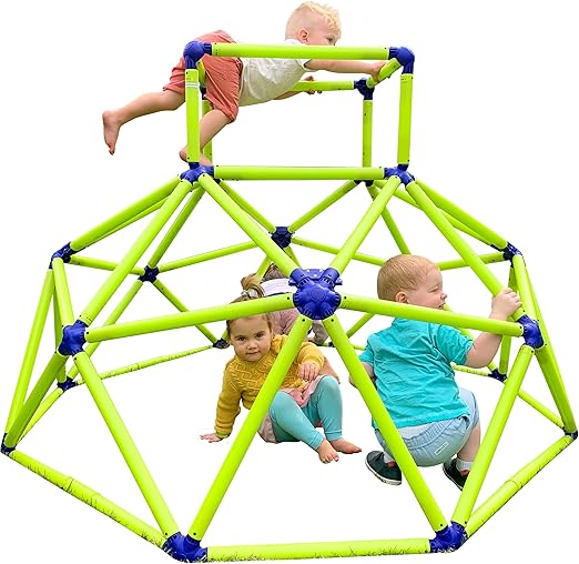 Monkey Bars Climbing Dome - Sturdy & Portable Jungle Gym for Kids