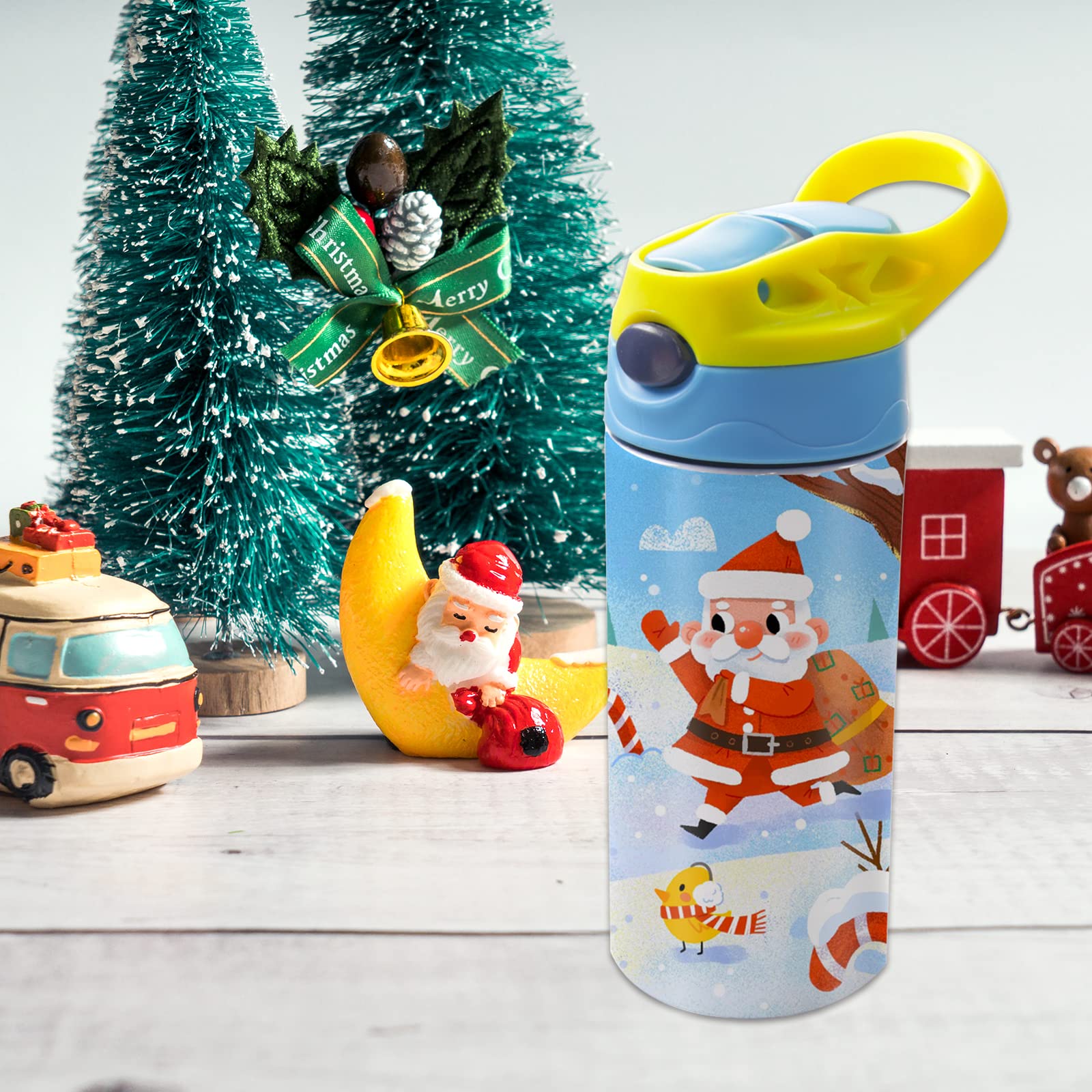 4pcs 12oz sublimation Blanks sippy cup,sublimation tumblers for kids