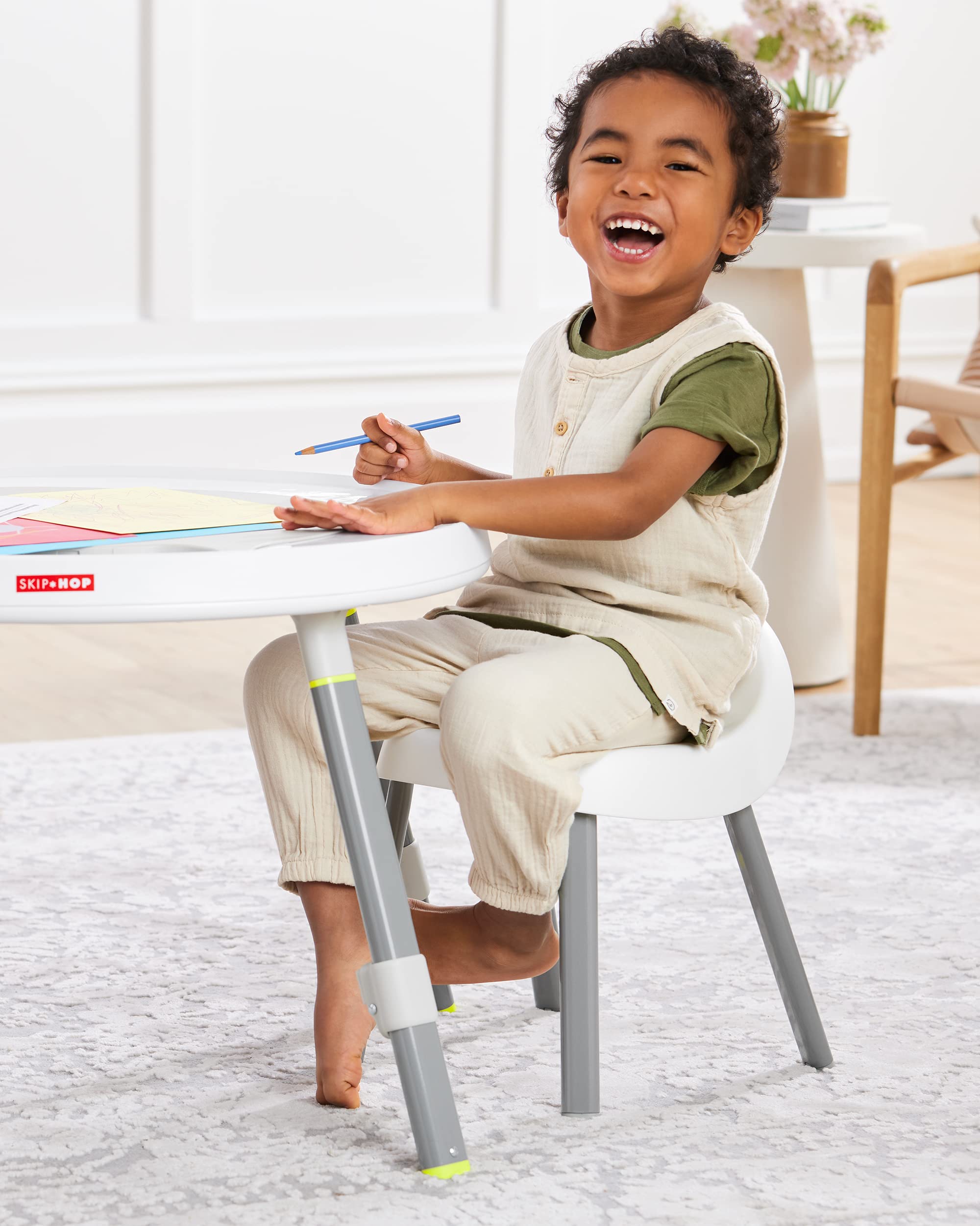 Activity Center: Interactive Play Center with 3-Stage Grow