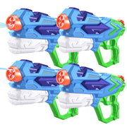 Water Gun for Kids - Quick Soaking Pump, Long Range, 4 Shooting Modes