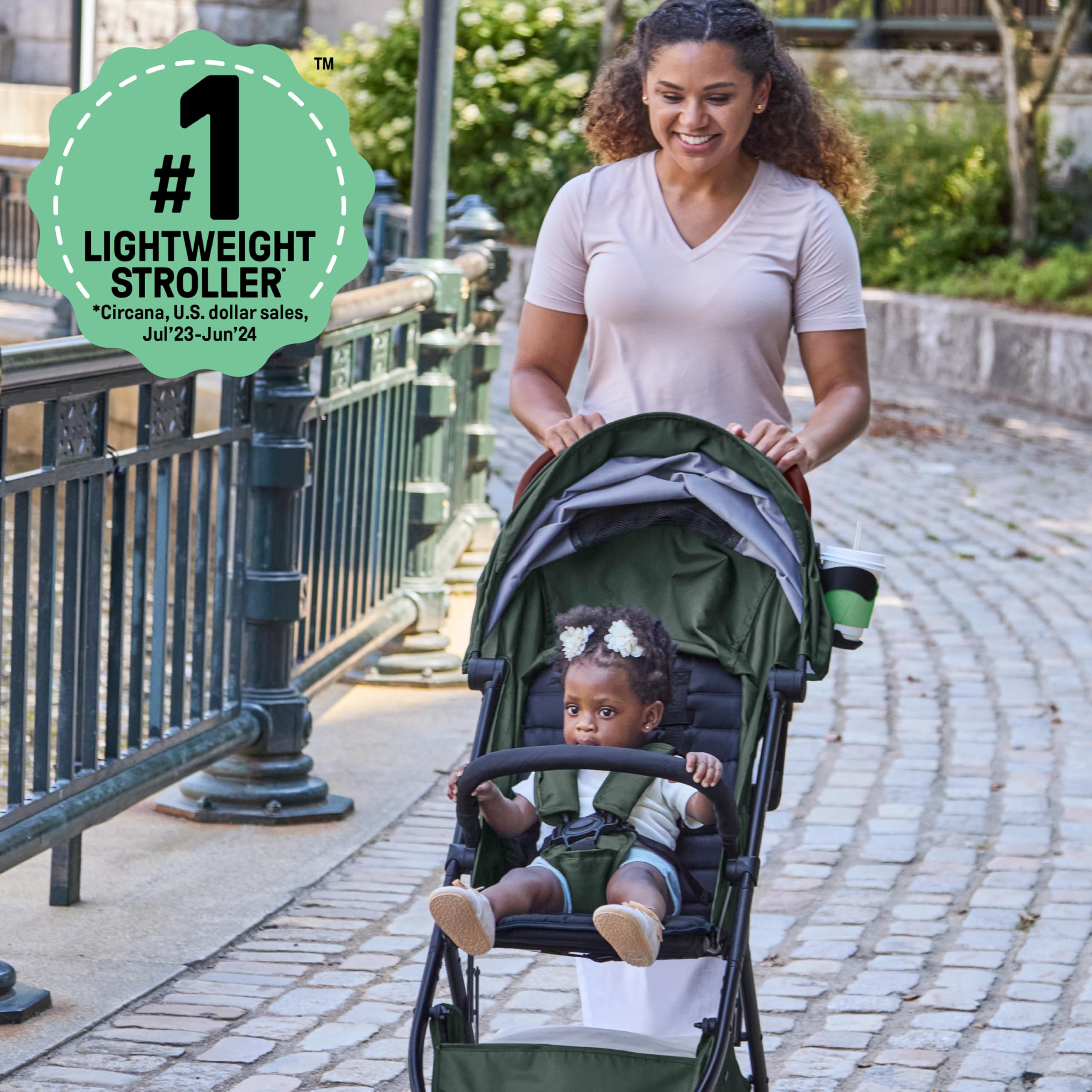 Ingenuity 3Dquickclose CS+ Compact Fold Stroller – Lightweight Stroller