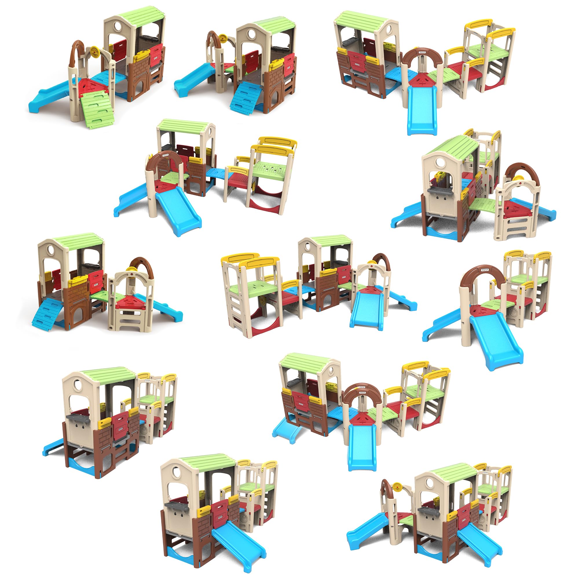 Young Explorers Modular Play System – Kids Activity Outdoor Playset for Children