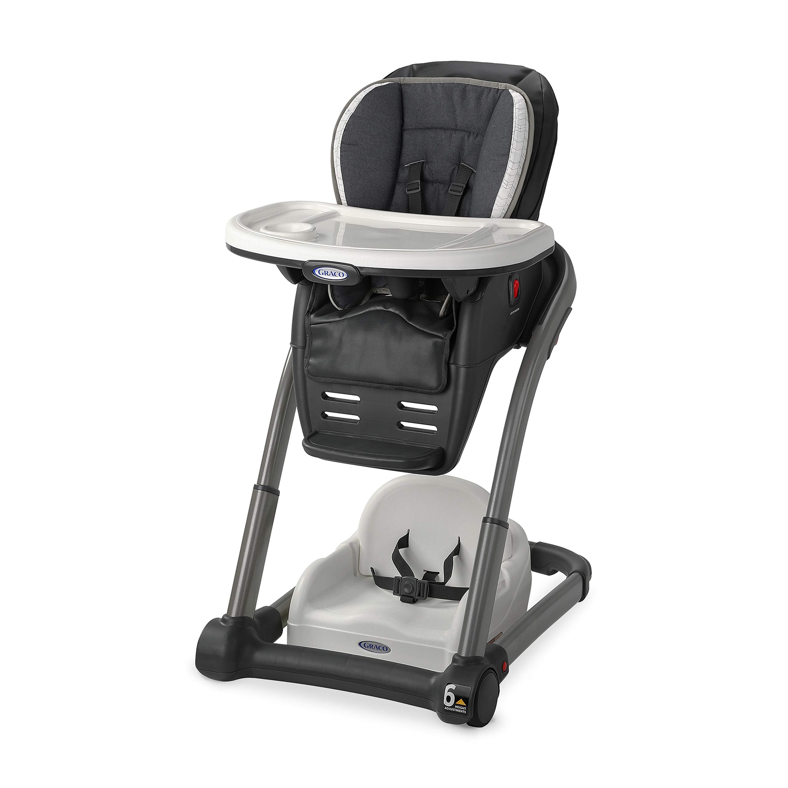 Graco Blossom 6 in 1 Convertible High Chair, Redmond, Infant Highchair