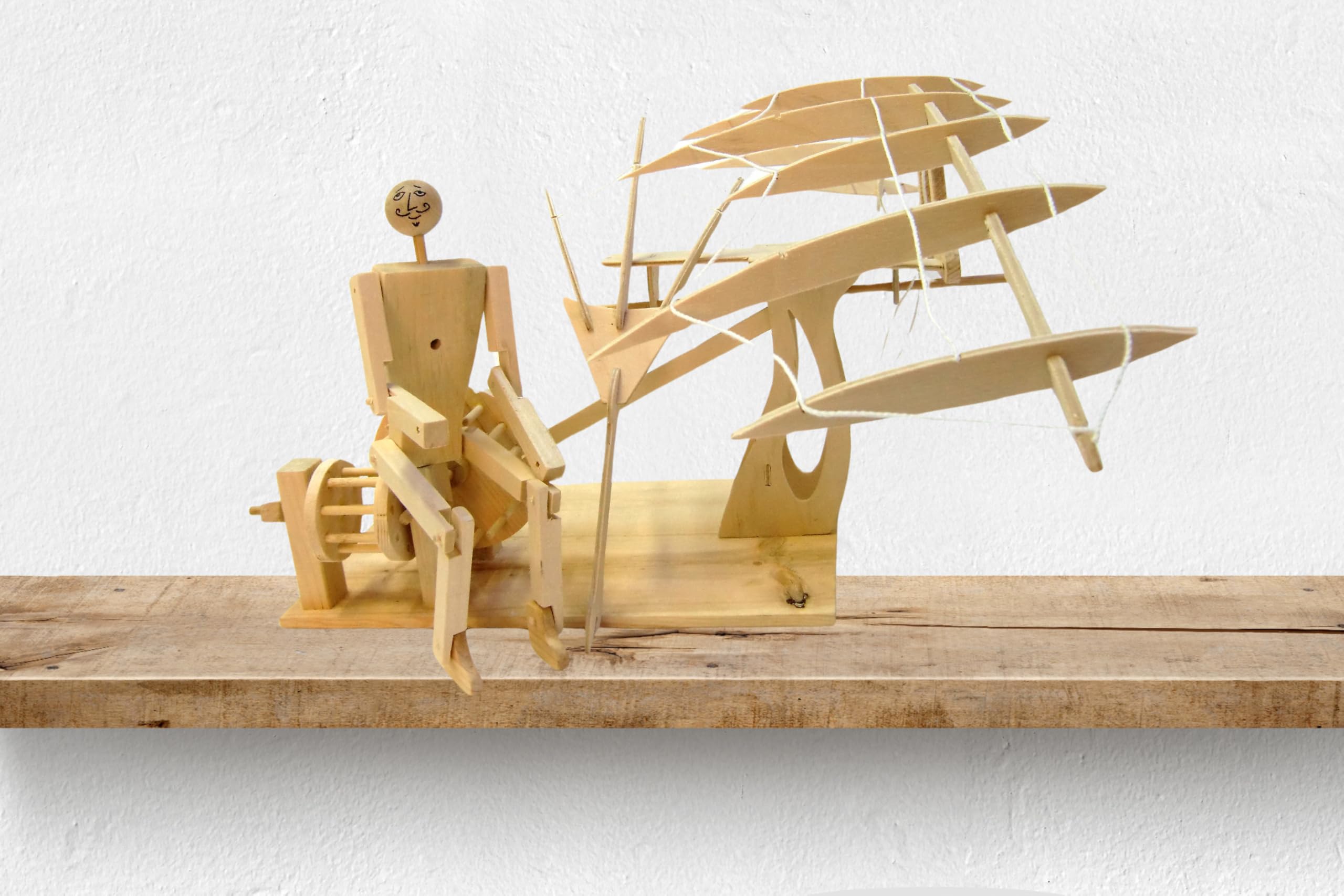 Leonardo da Vinci Ornithopter | 3D Puzzle & Engineering Toy for Kids Ages 9