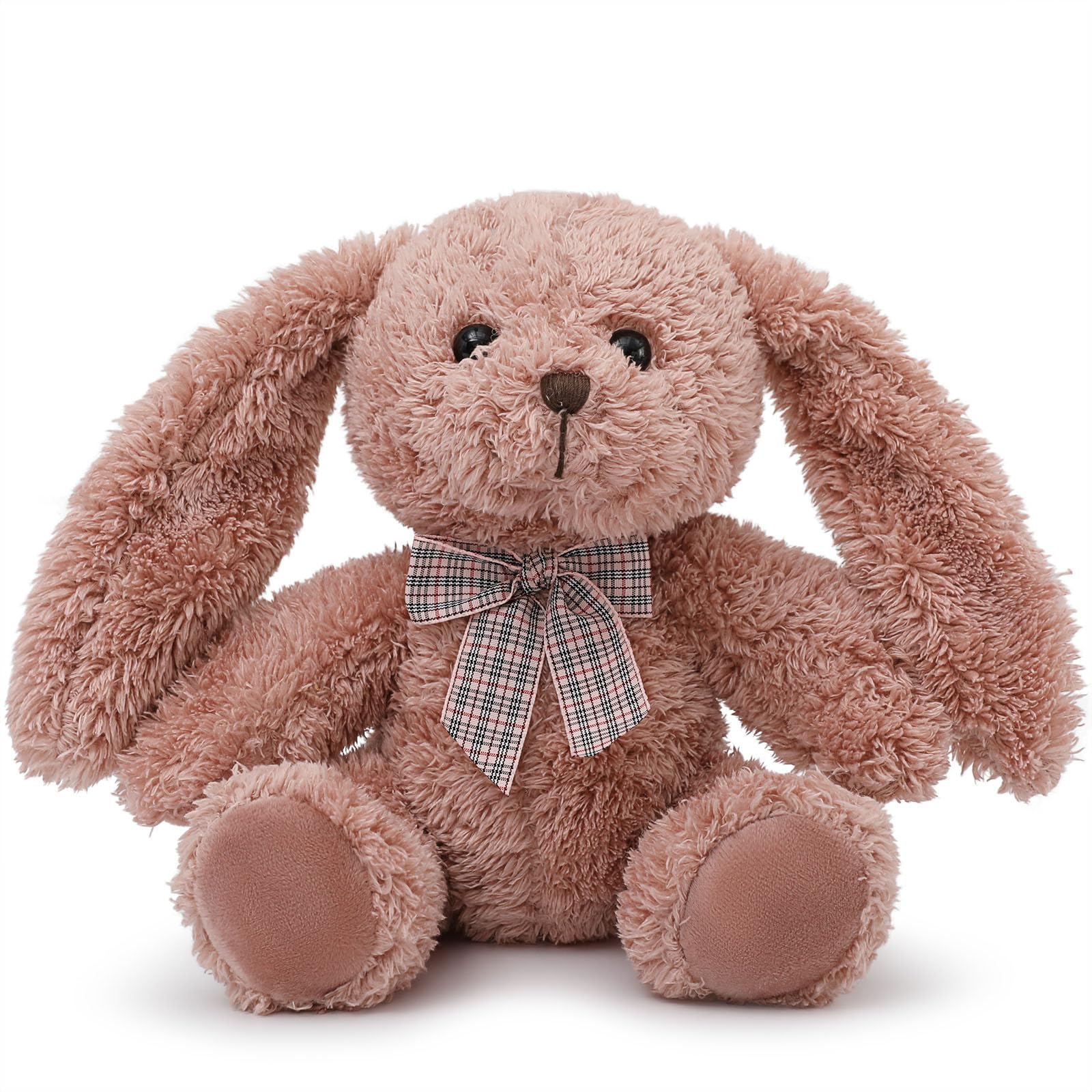 13 inch Stuffed Animals Bulk, 8 Pack Assorted Animals Plush Toy Set with Teddy Bear