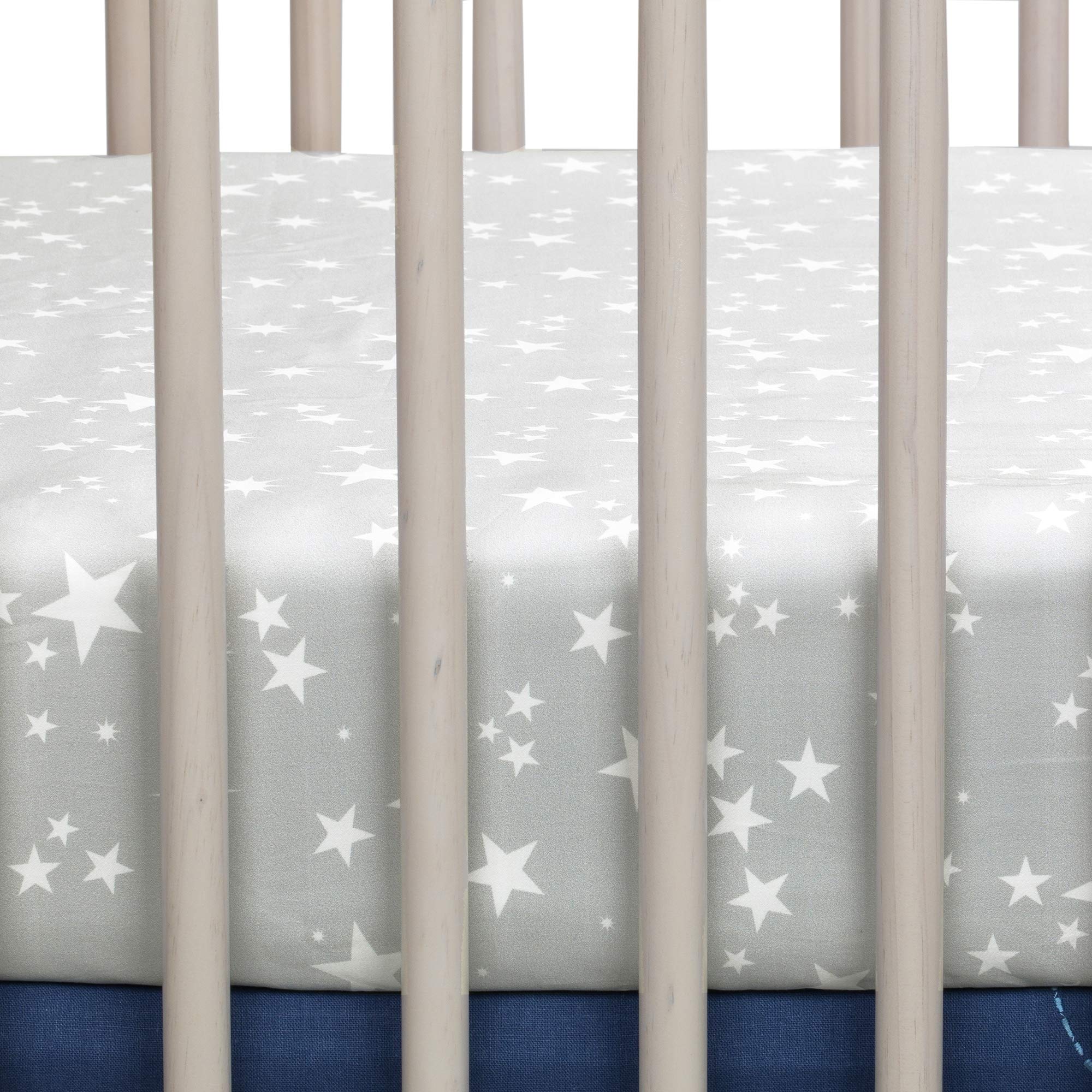 Space Galaxy 4-Piece Crib Bedding Set