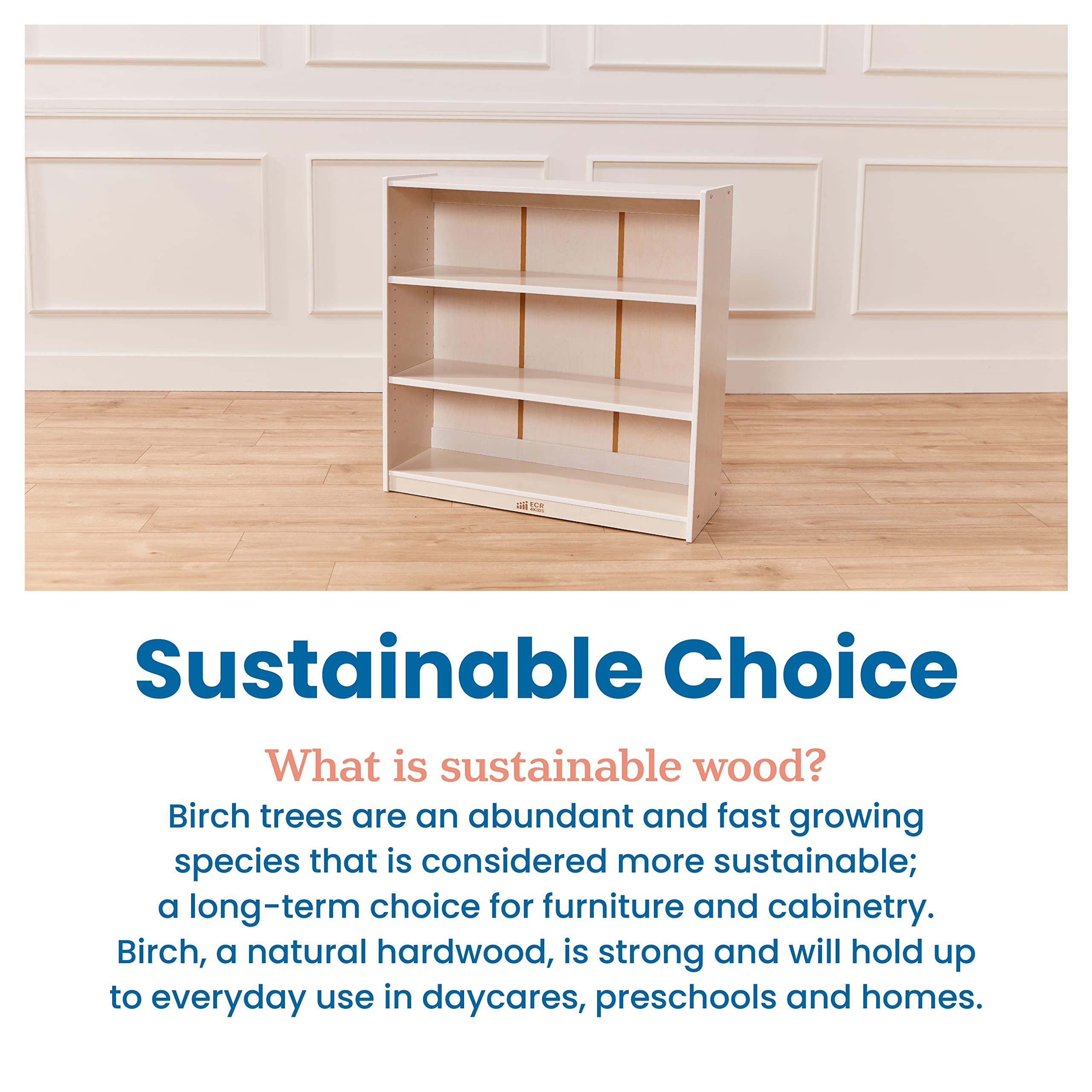 Classic Bookcase, 36in, Adjustable Shelves,