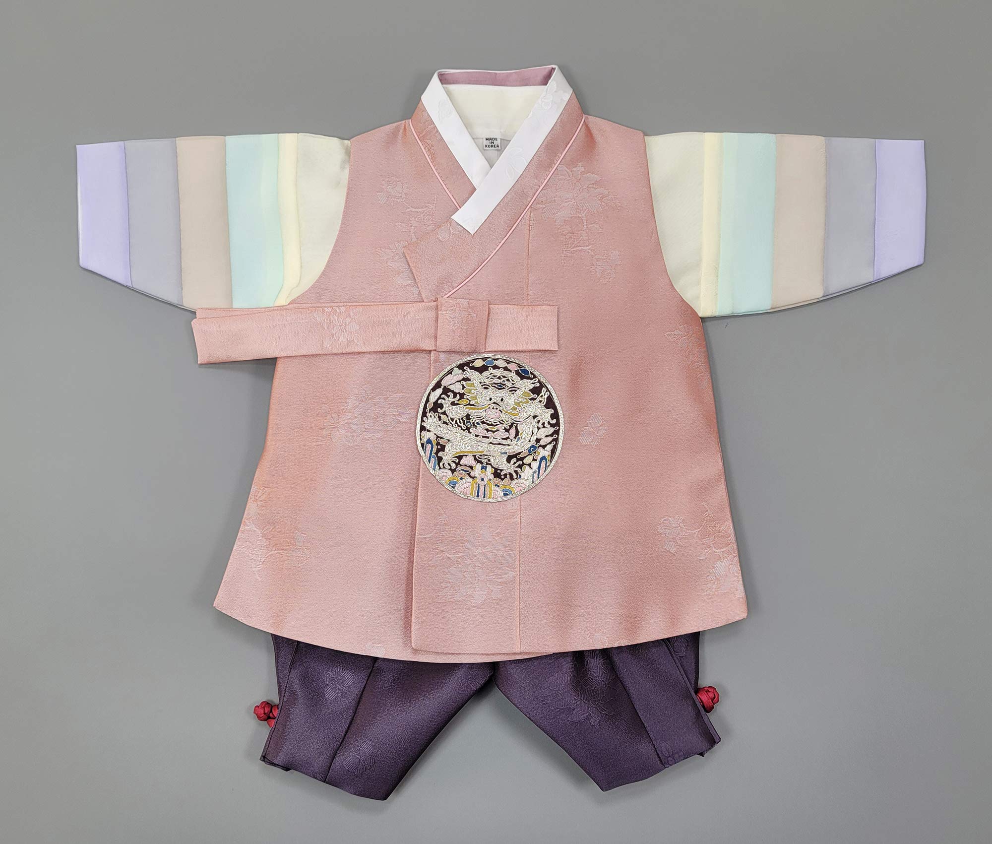 Traditional Korean Baby Boy First Birthday Hanbok Set