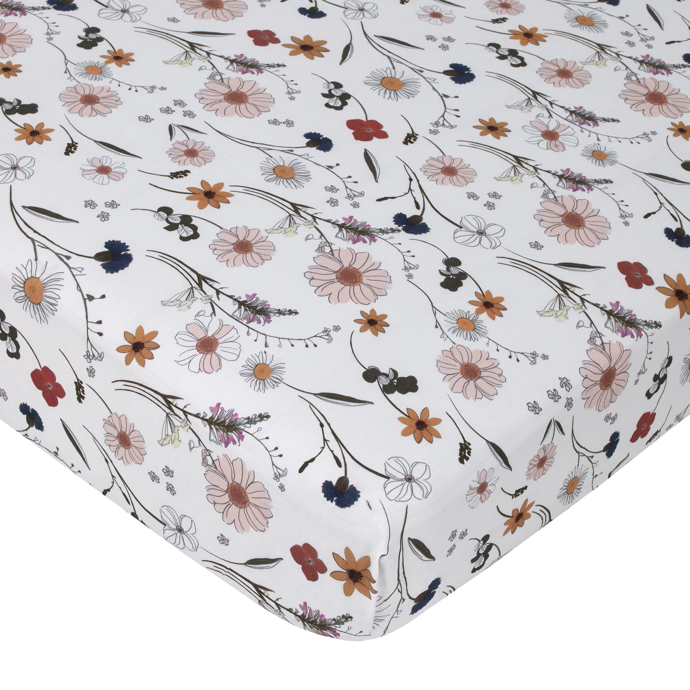 Keep Blooming Pink, White, Purple and Gold, Flowers, Fox