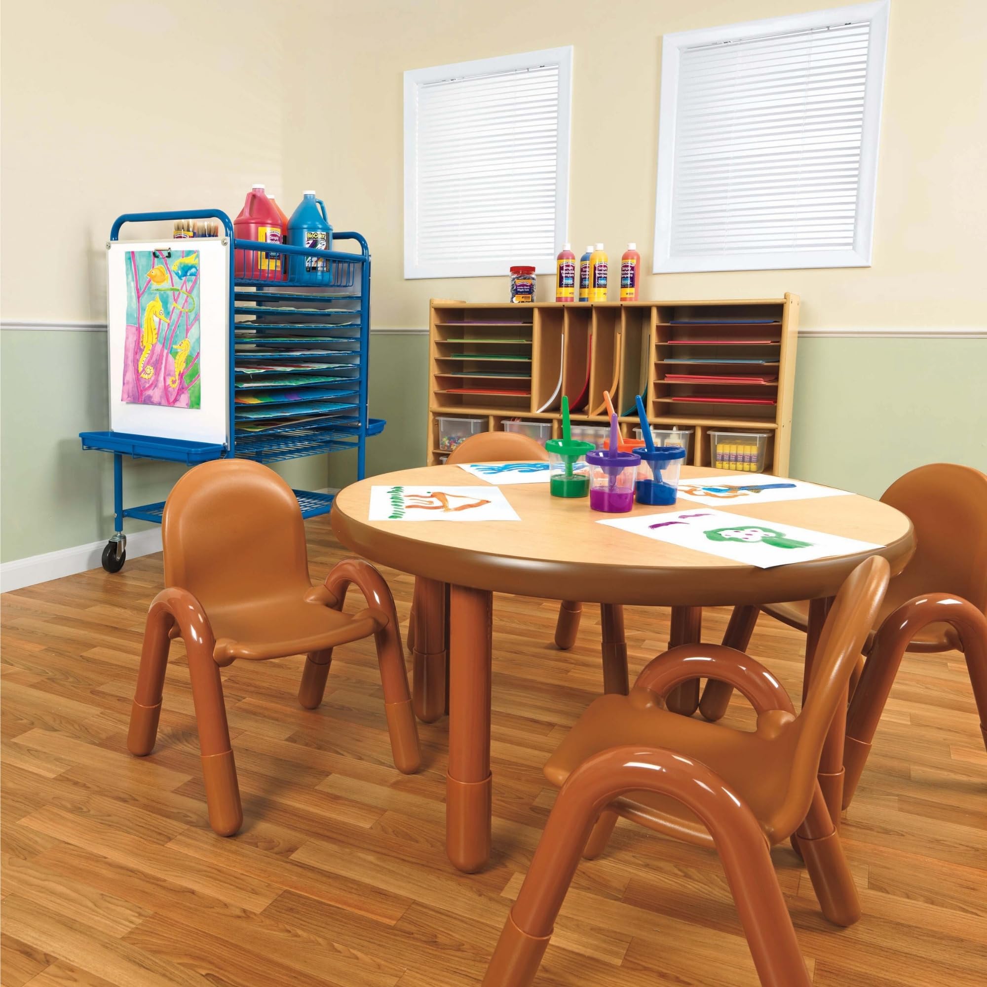 Multi-Section Classroom Organizer for Kids and Toddlers