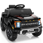 12V Licensed Ford F-150 Raptor Kids Ride on Toy, Ride on Truck with Parent Remote Control