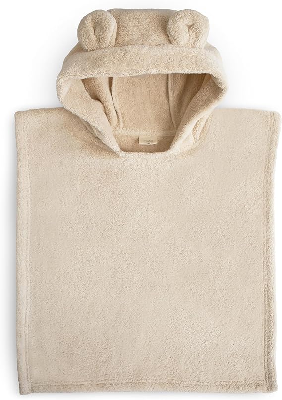 Towel for Toddlers and Kids (Moss) | Organic Terry Cotton | Ages 1-3 Years