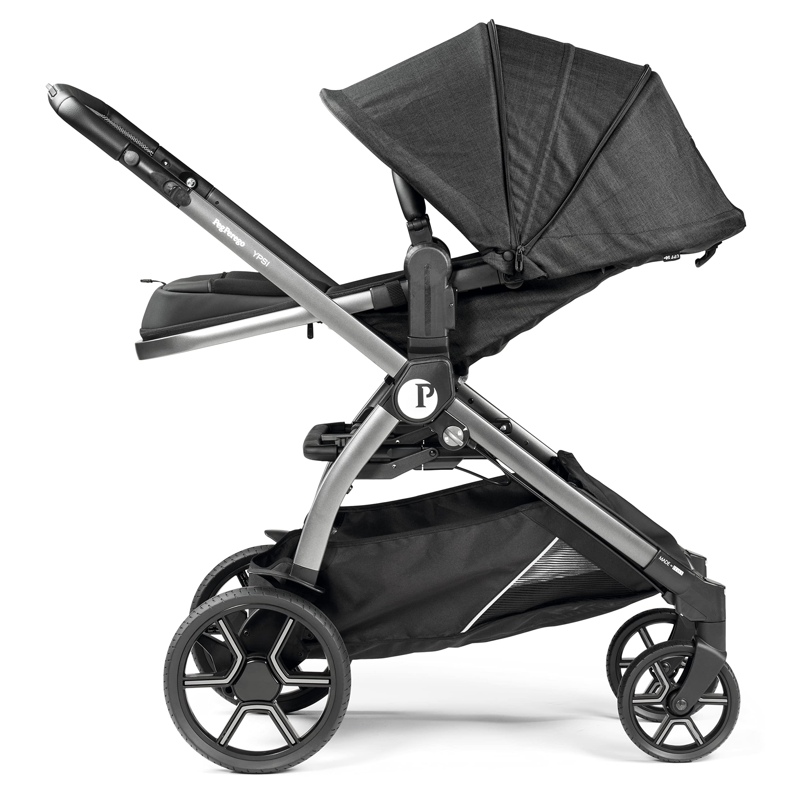 Ypsi Travel System - Includes Ypsi Lightweight Reversible Stroller and Primo Viaggio