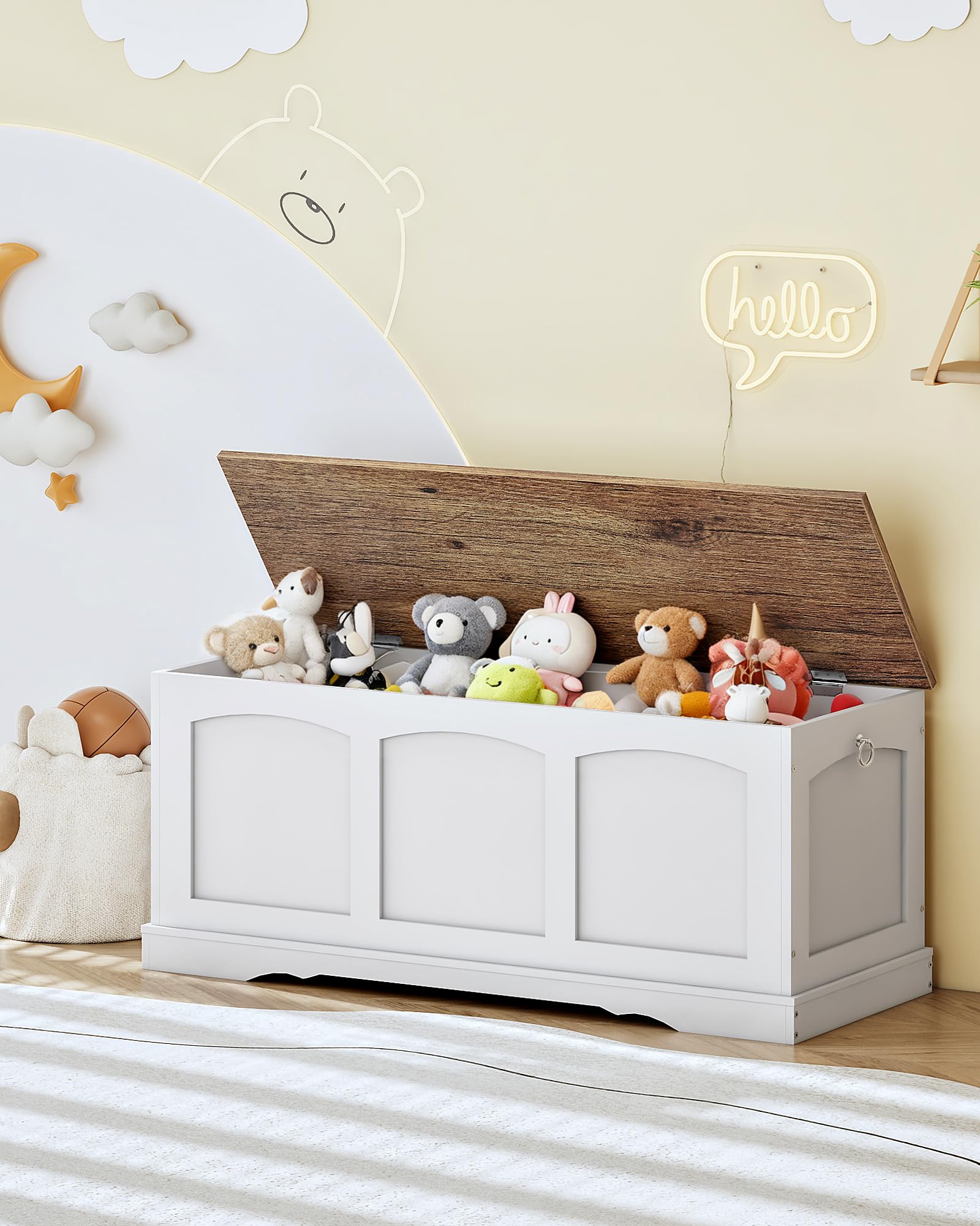Storage Chest Bench with Lift Lid